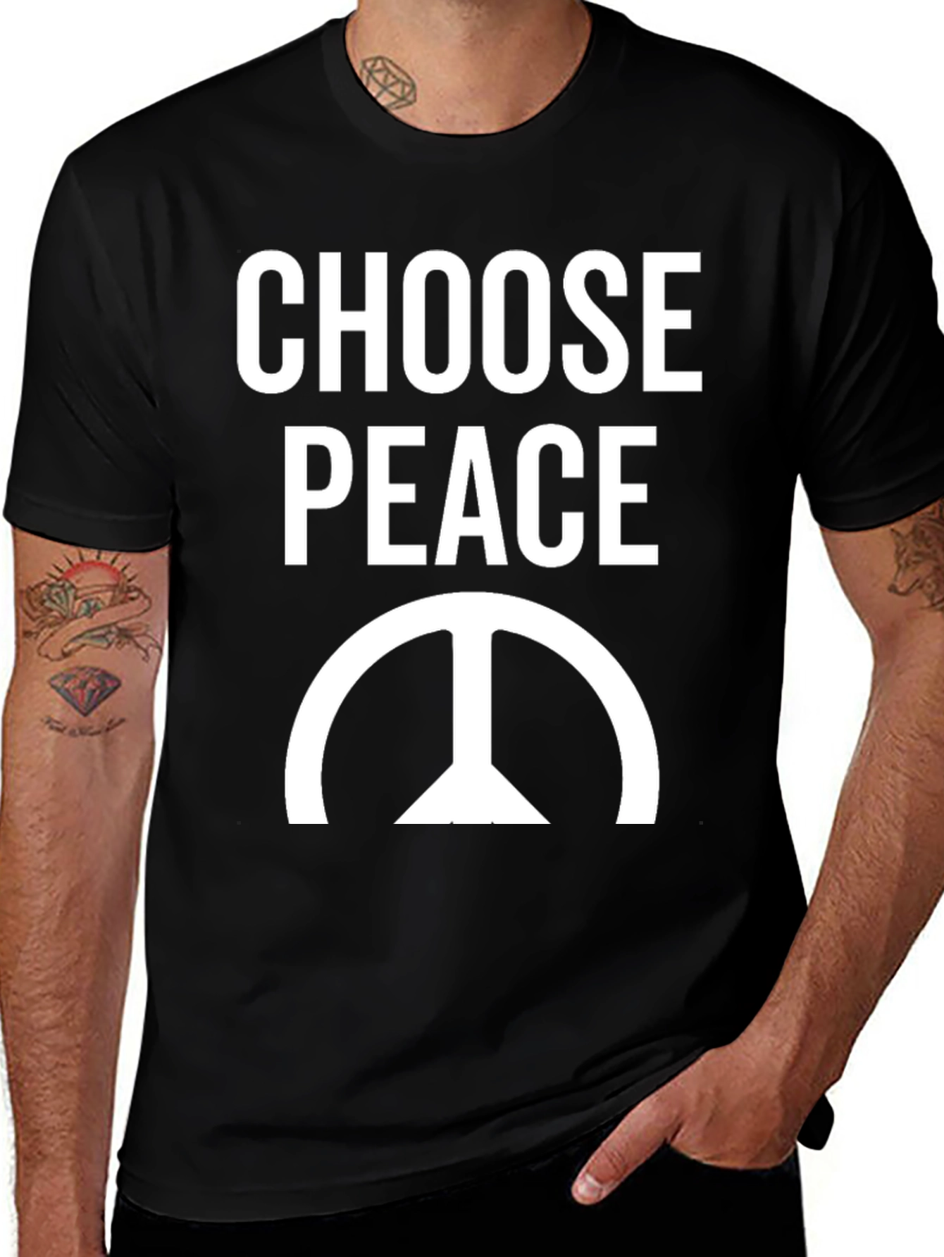 Choose Peace Graphic T-Shirt - Unisex