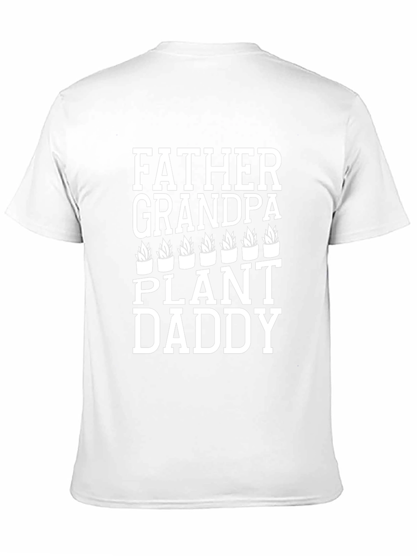 Father Grandpa Plant Daddy Graphic T-Shirt