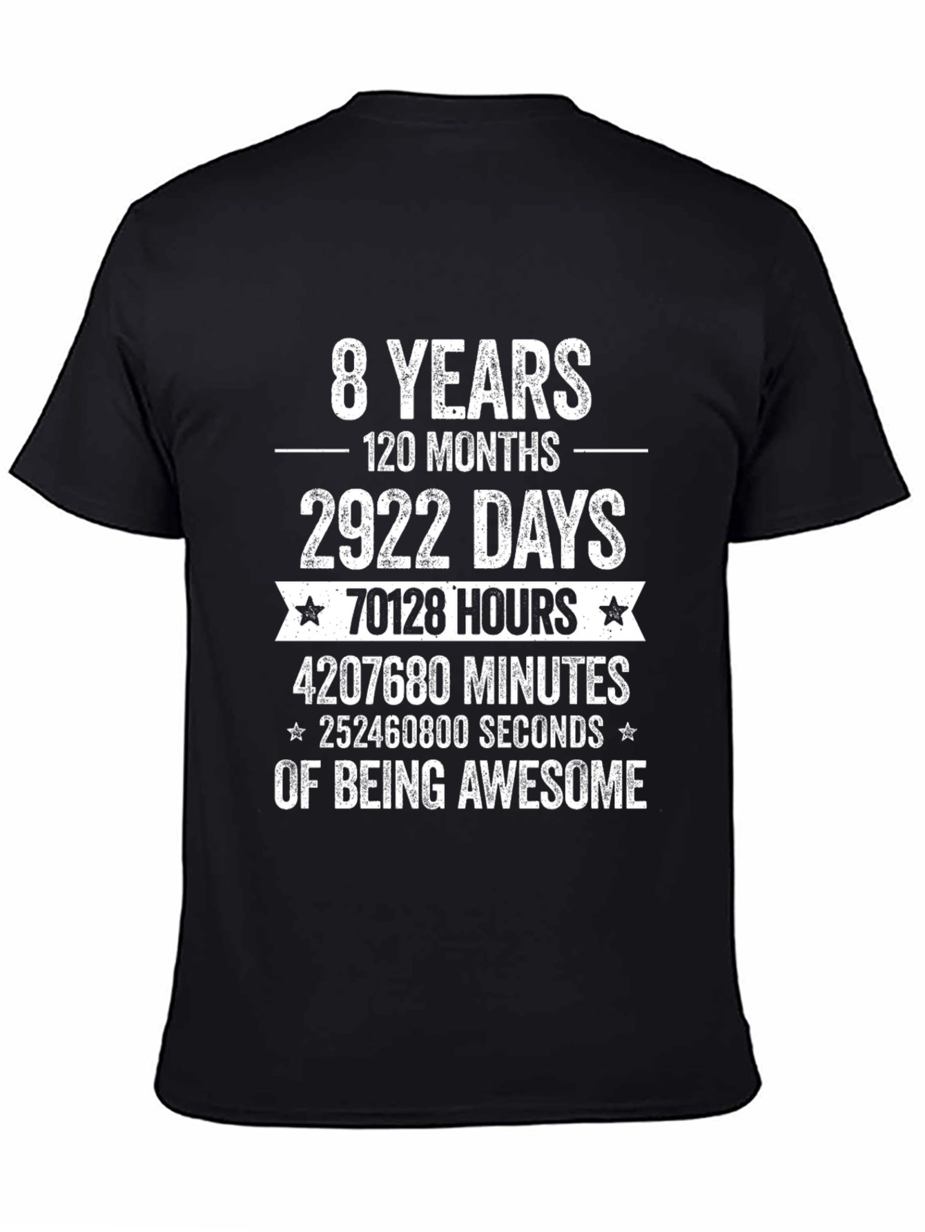 8 Years of Awesome T-Shirt
