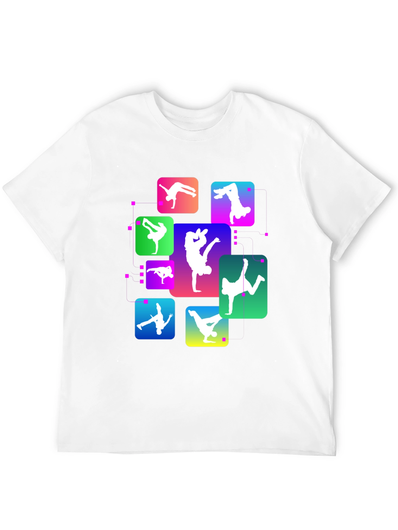 Breakdance Graphic Black T-Shirt