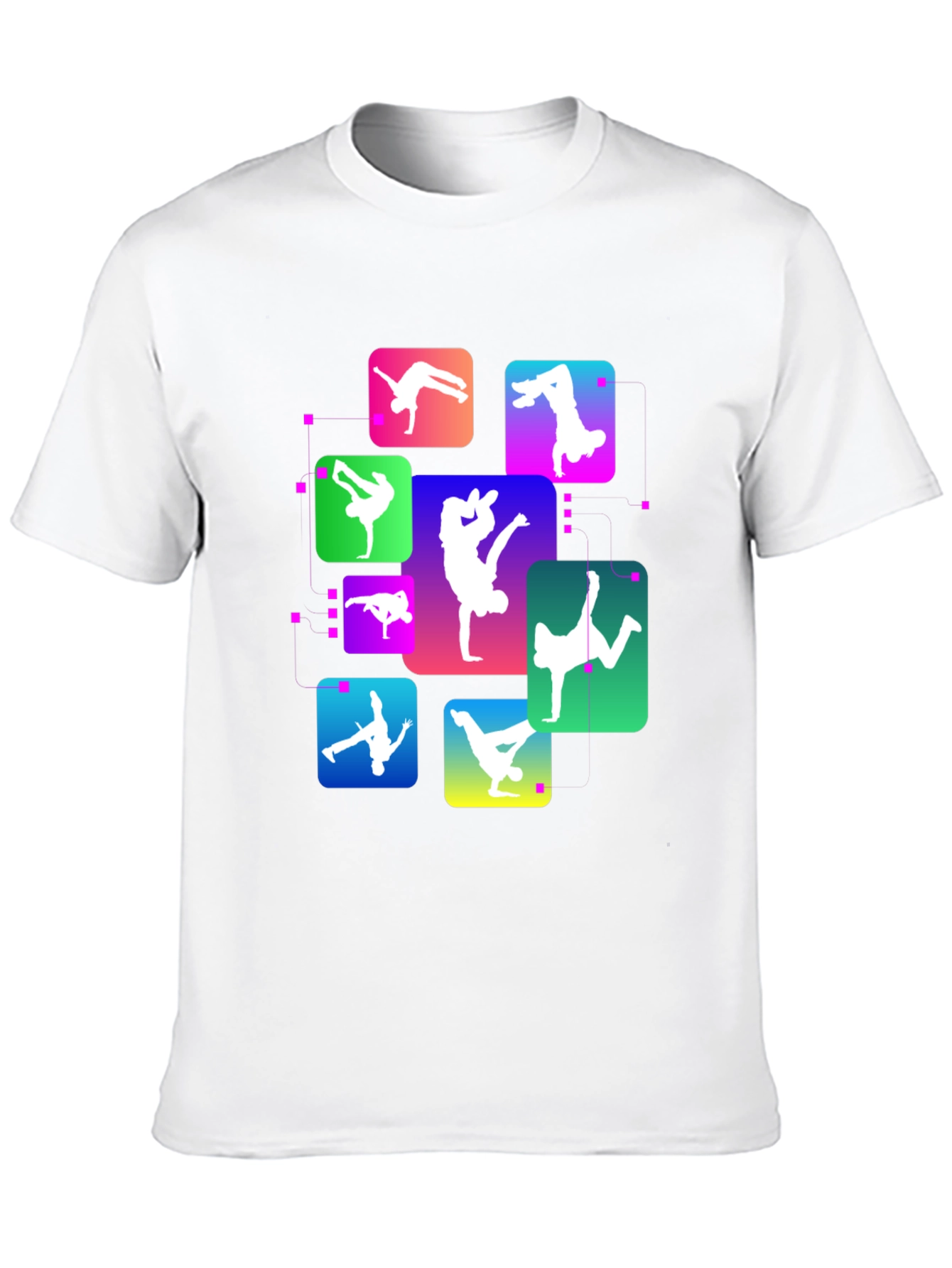 Breakdance Graphic Black T-Shirt