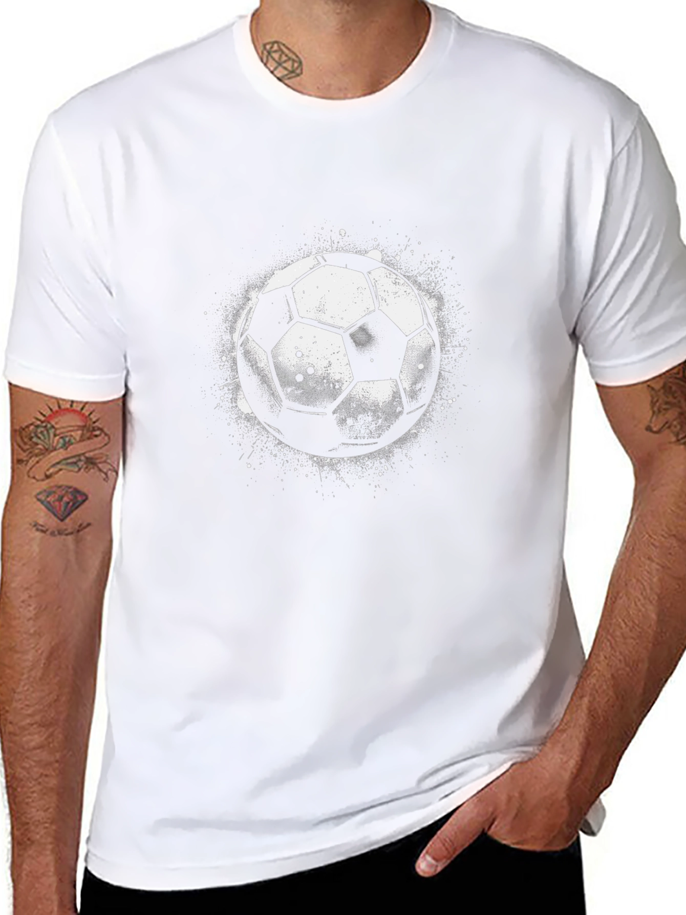 Soccer Ball Graphic T-Shirt