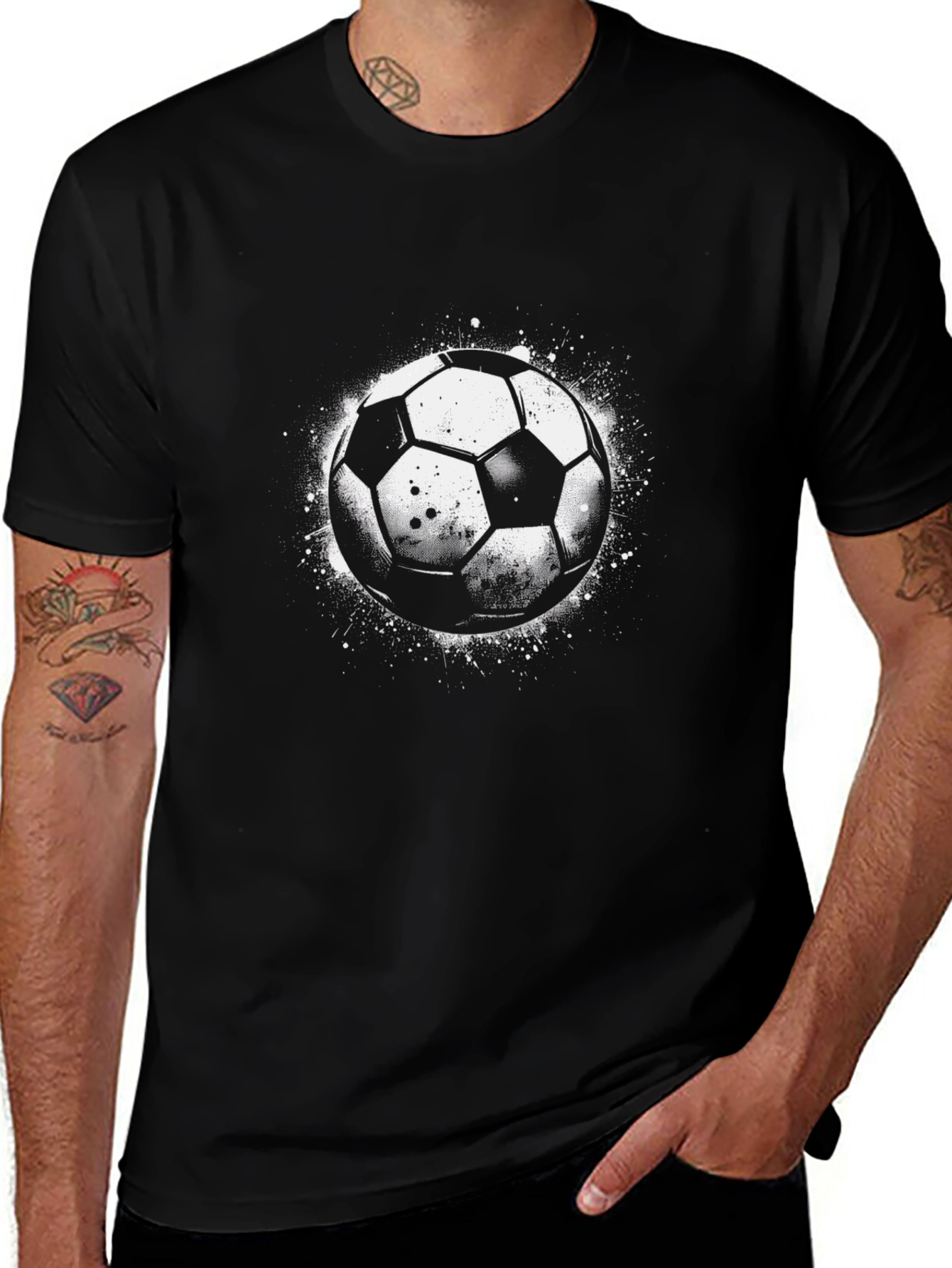 Soccer Ball Graphic T-Shirt