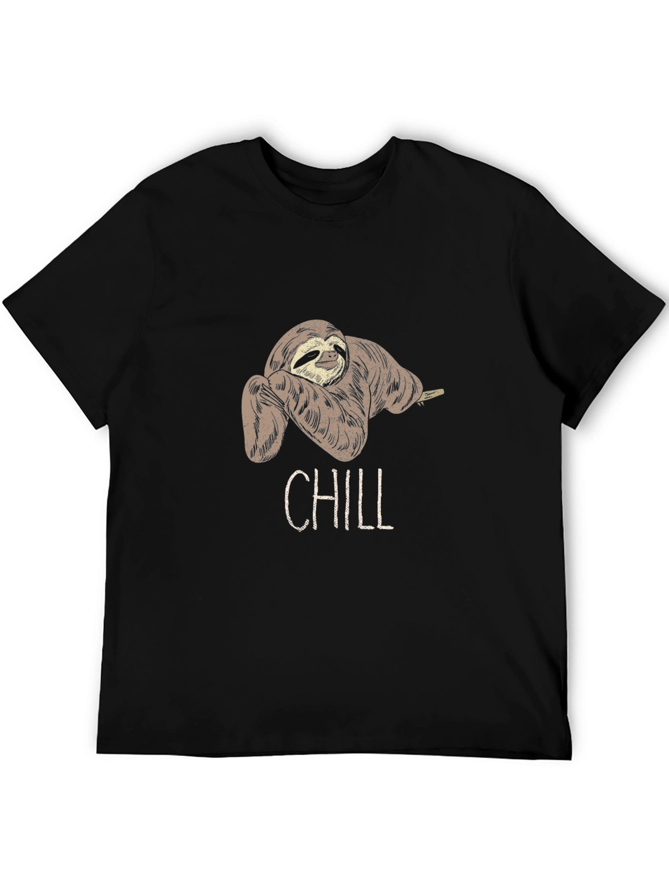 Chill Sloth Graphic Tee - Relaxed Fit