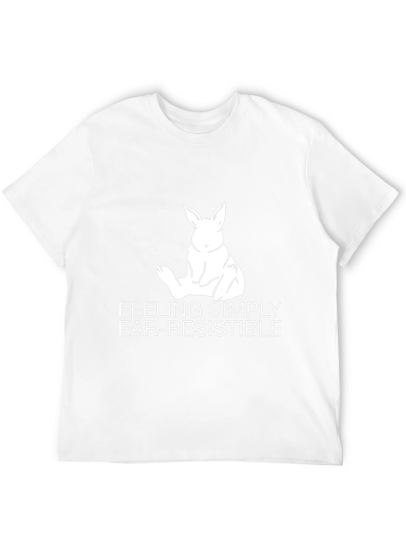 Ear-Resistible Bunny Graphic Tee