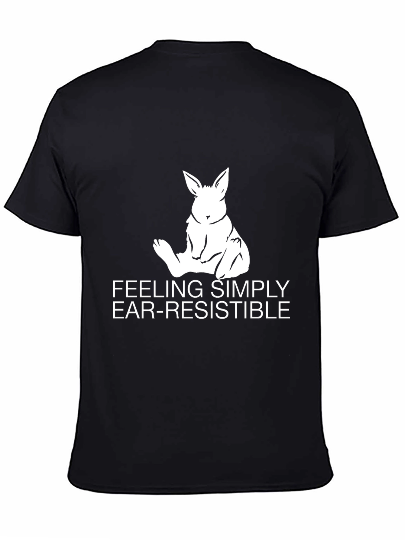 Ear-Resistible Bunny Graphic Tee