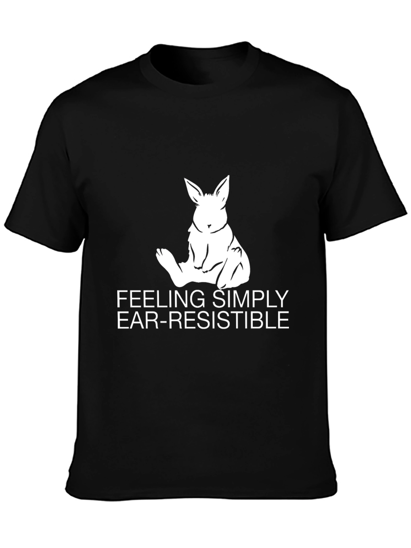 Ear-Resistible Bunny Graphic Tee