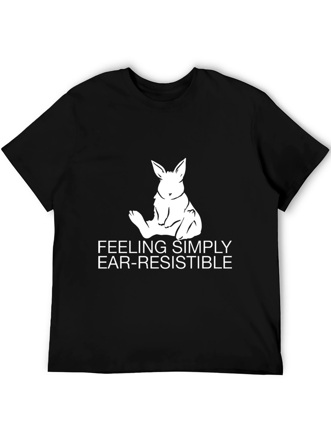Ear-Resistible Bunny Graphic Tee