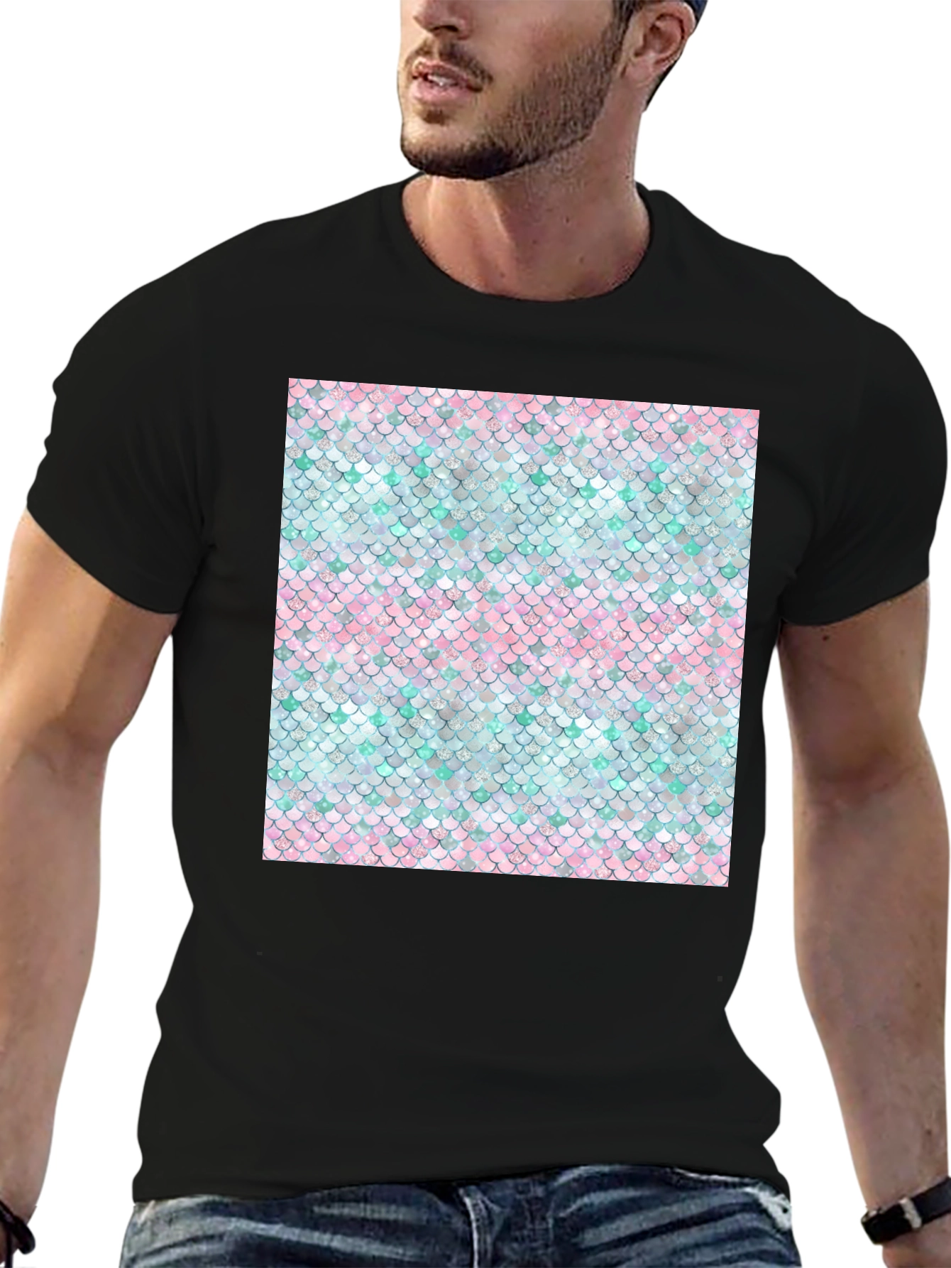 Scales Pattern T-Shirt