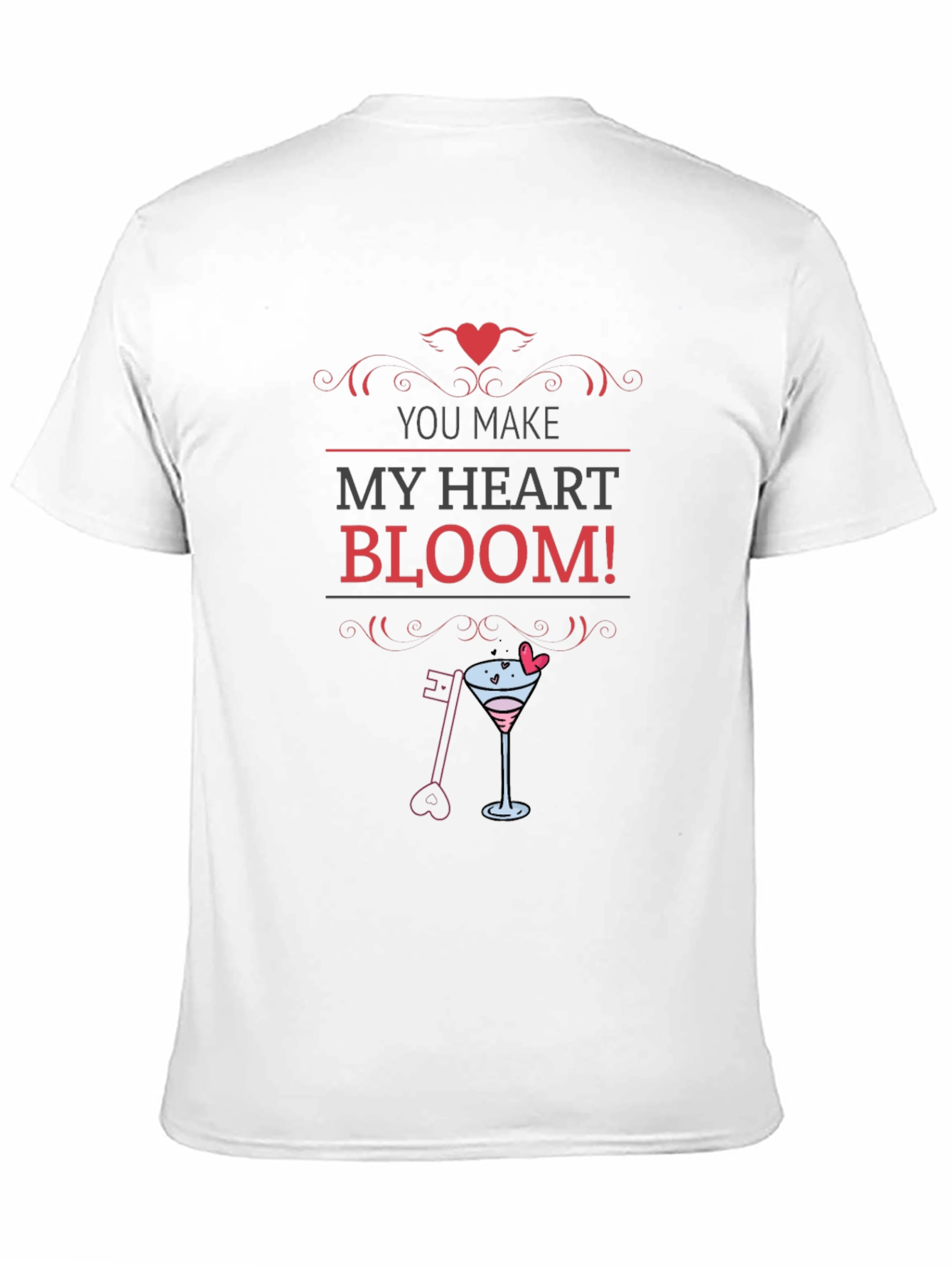 You Make My Heart Bloom Valentines T-Shirt