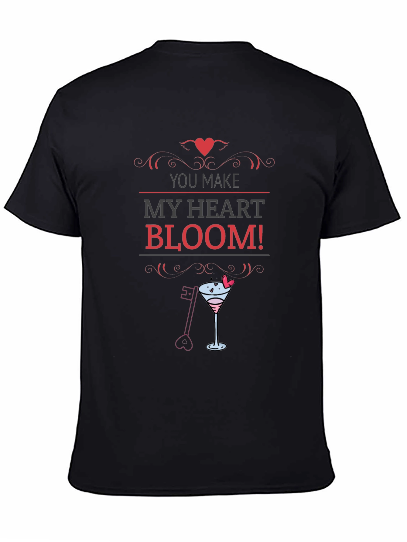 You Make My Heart Bloom Valentines T-Shirt
