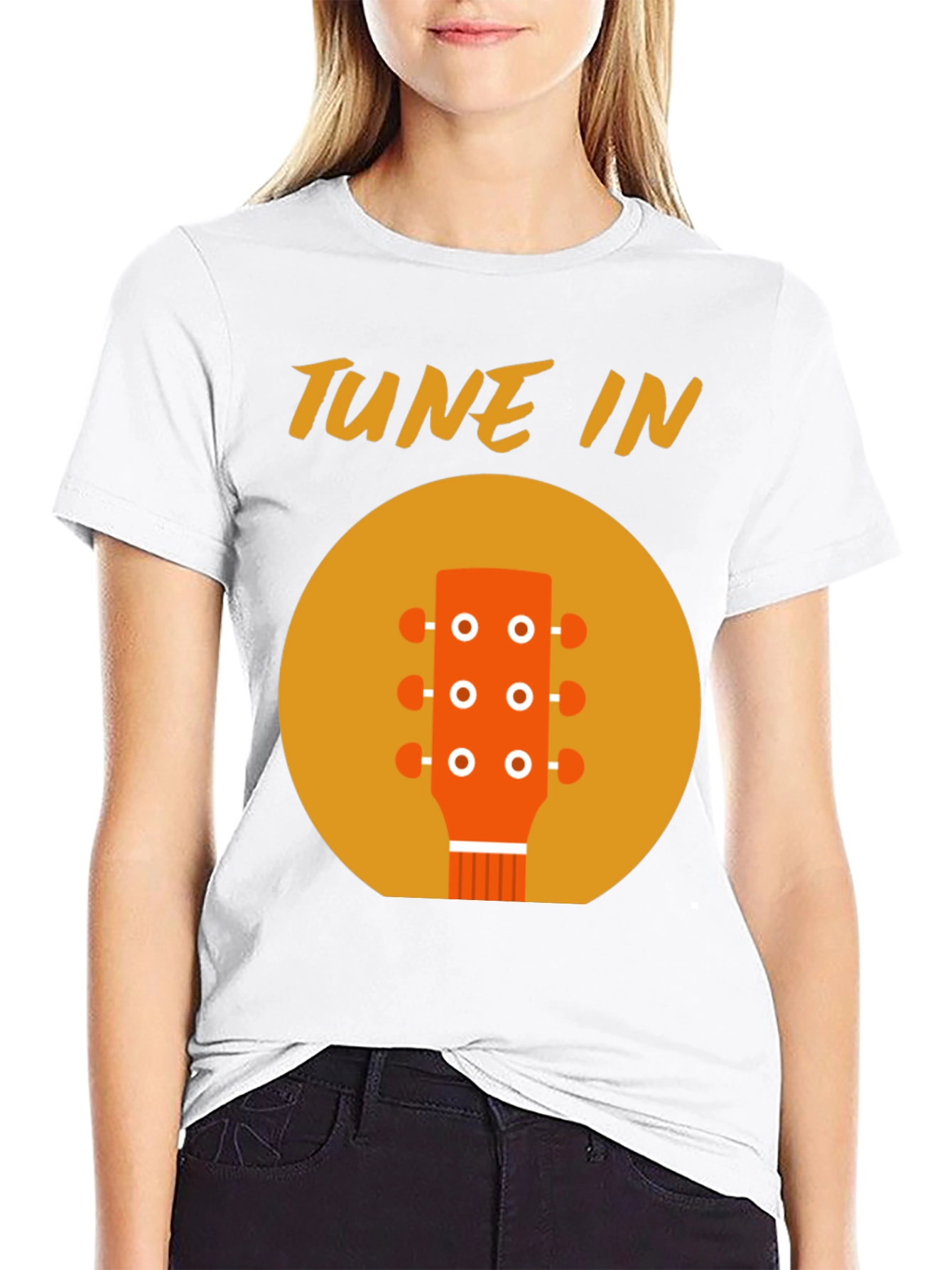 Tune In Guitar Head T-Shirt