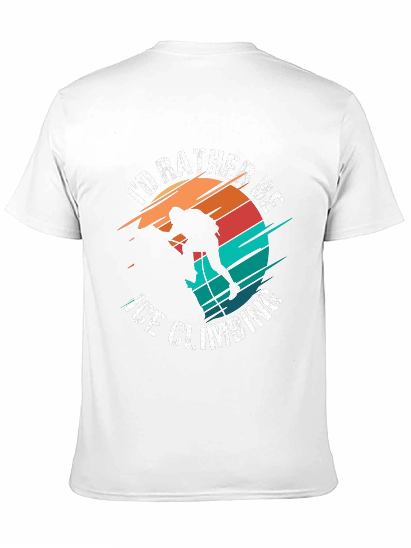 Ice Climbing Graphic T-Shirt for Adventurers