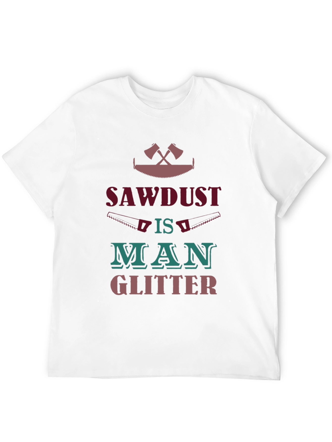 Sawdust Man Glitter Graphic Tee