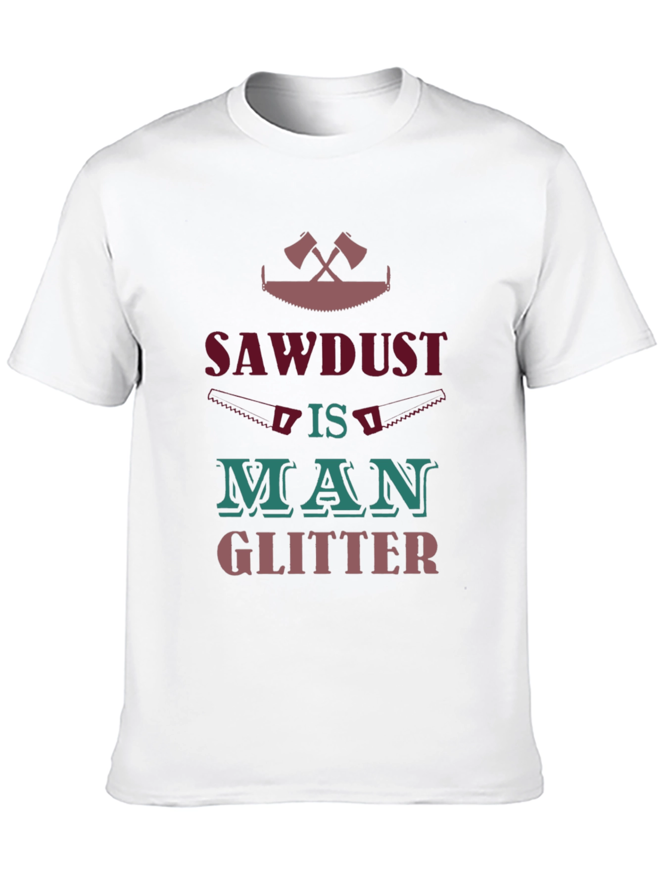 Sawdust Man Glitter Graphic Tee