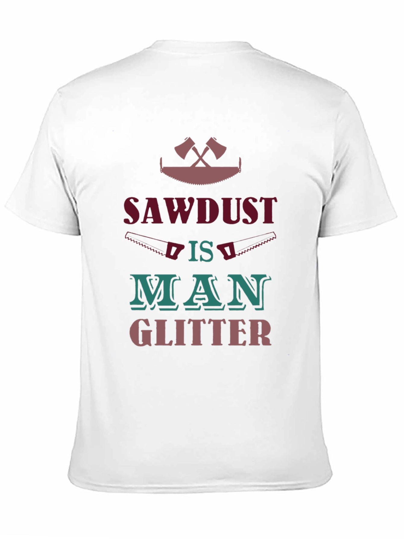 Sawdust Man Glitter Graphic Tee