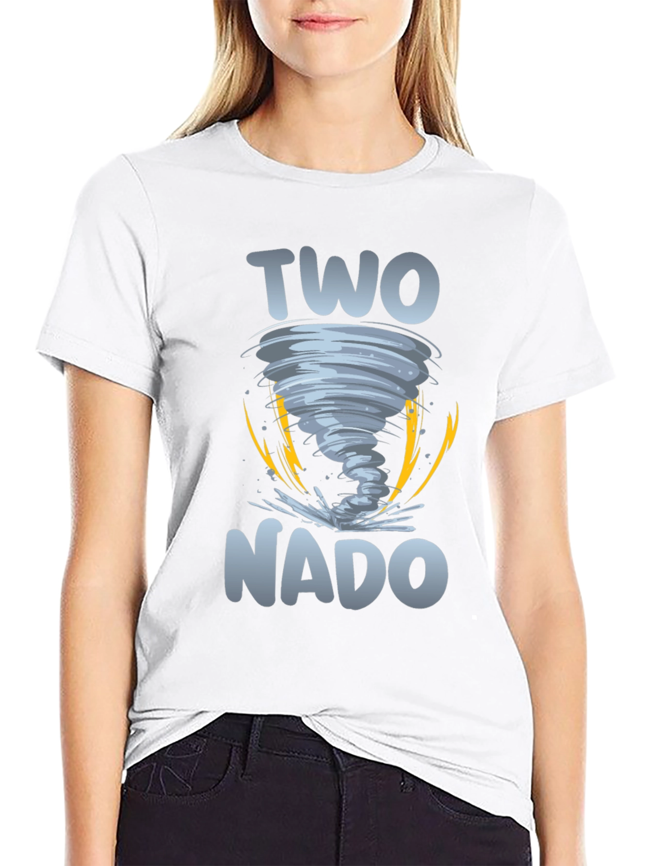 Two-nado Graphic Tee - Tornado 2nd Birthday Shirt
