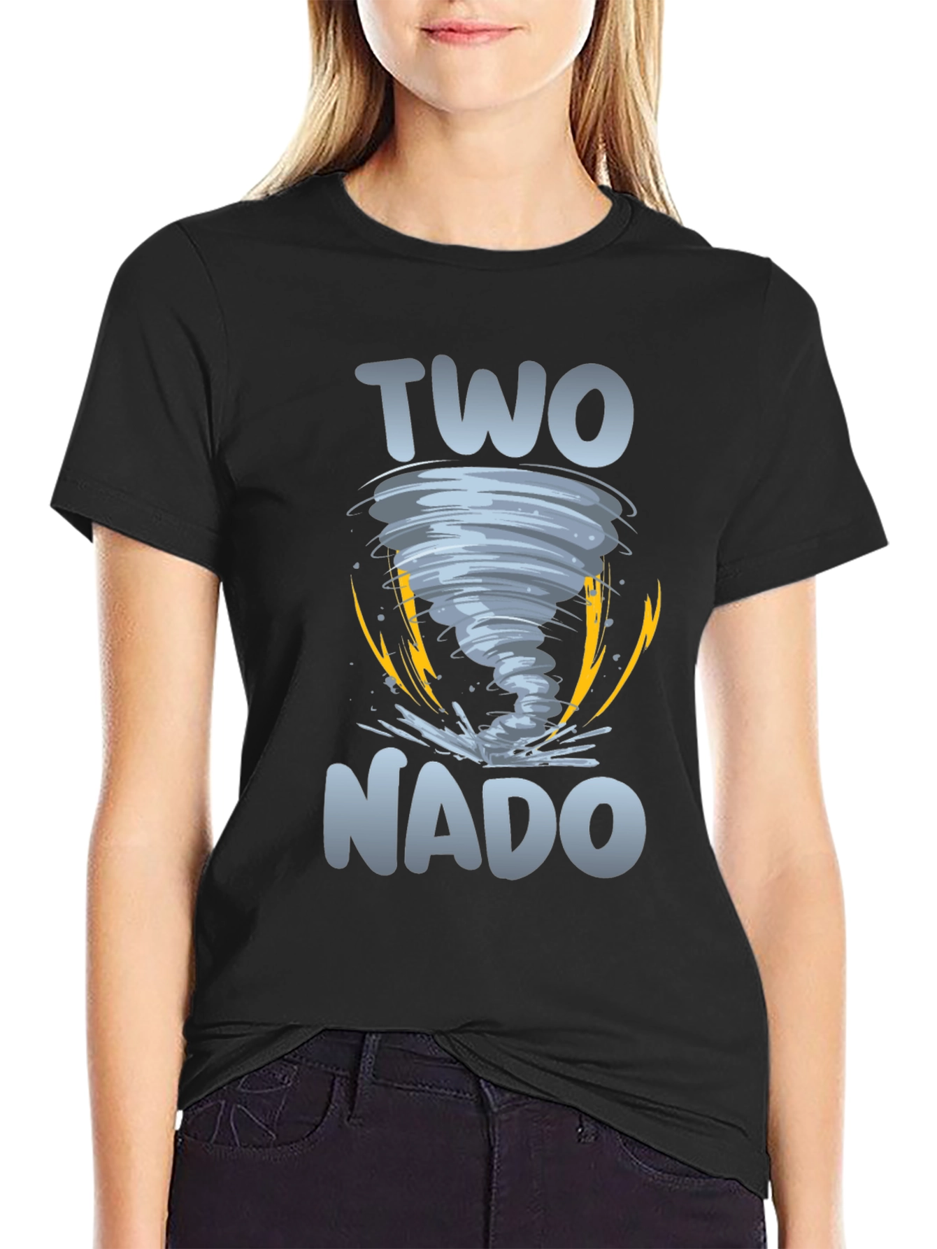 Two-nado Graphic Tee - Tornado 2nd Birthday Shirt