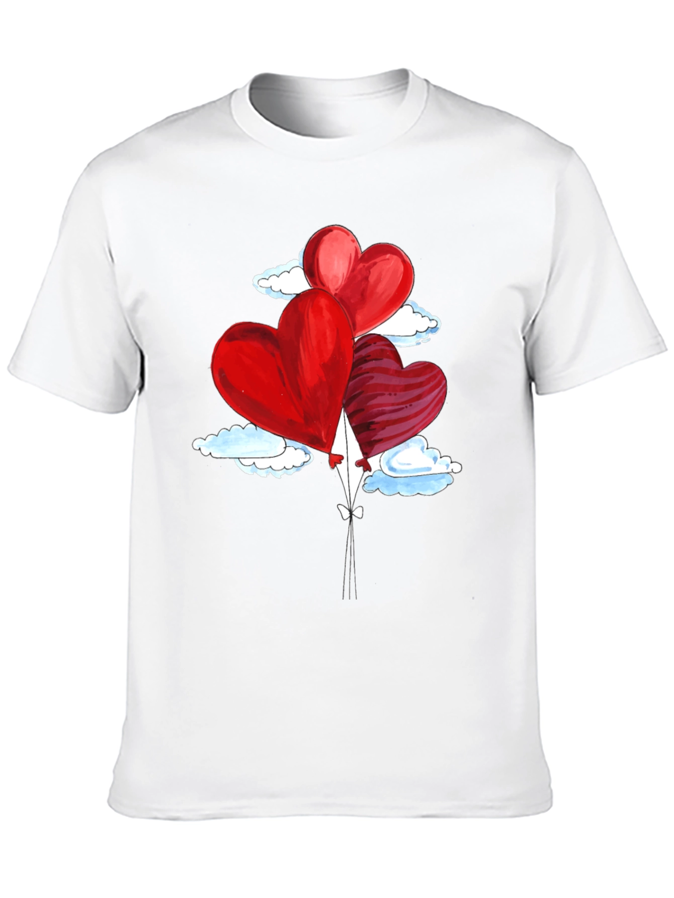 Heart Balloons Valentines T-Shirt