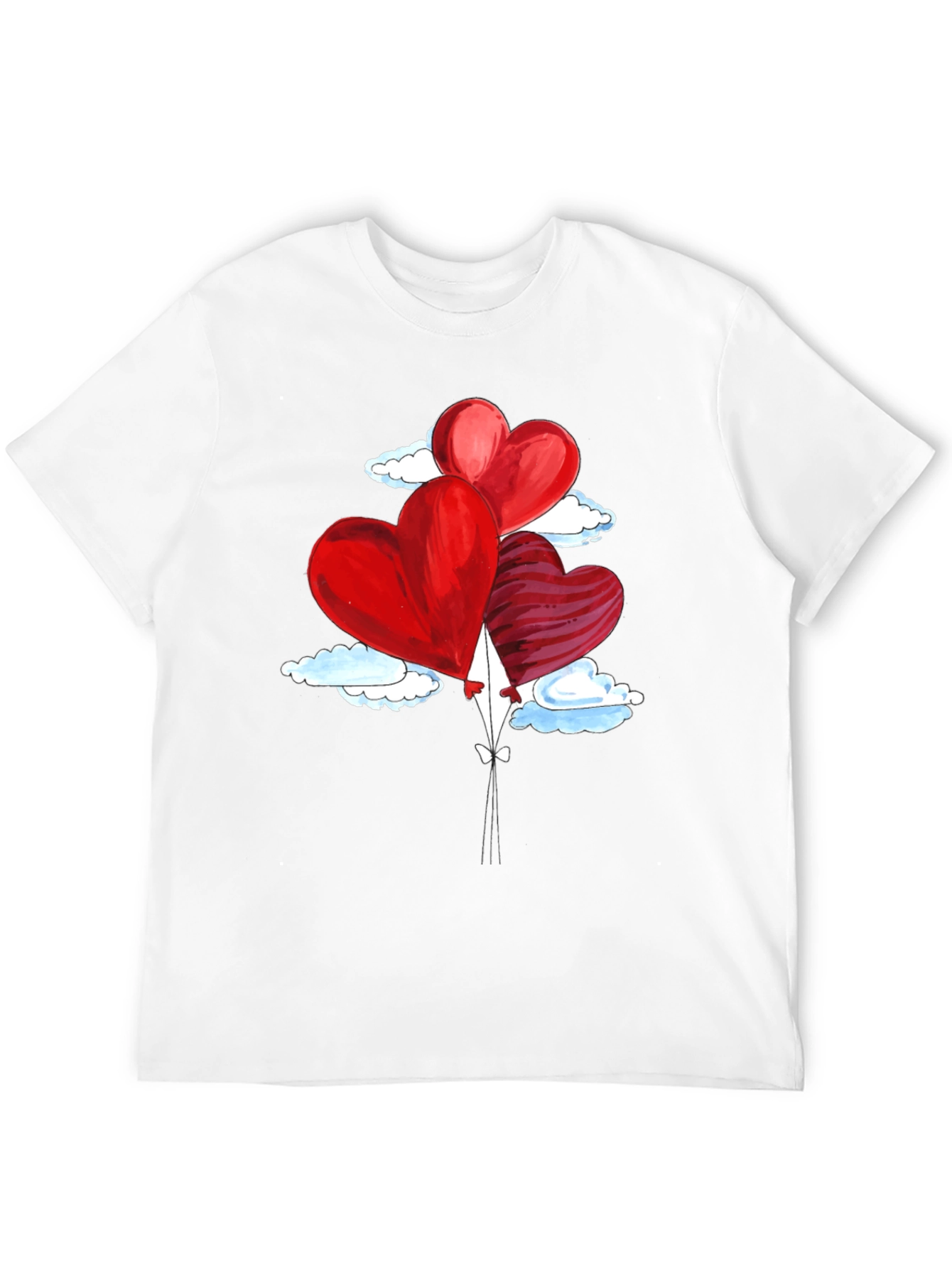 Heart Balloons Valentines T-Shirt