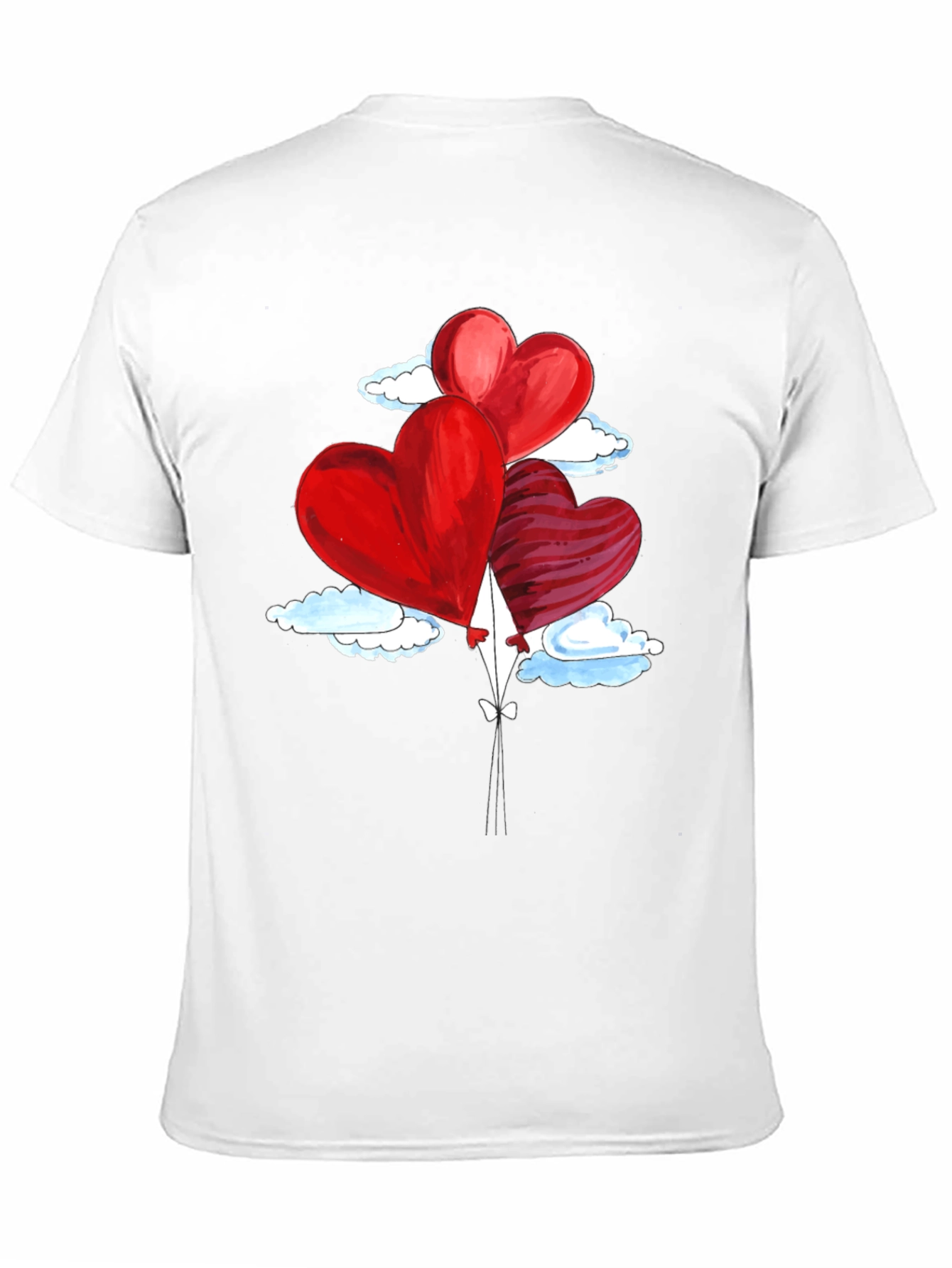 Heart Balloons Valentines T-Shirt