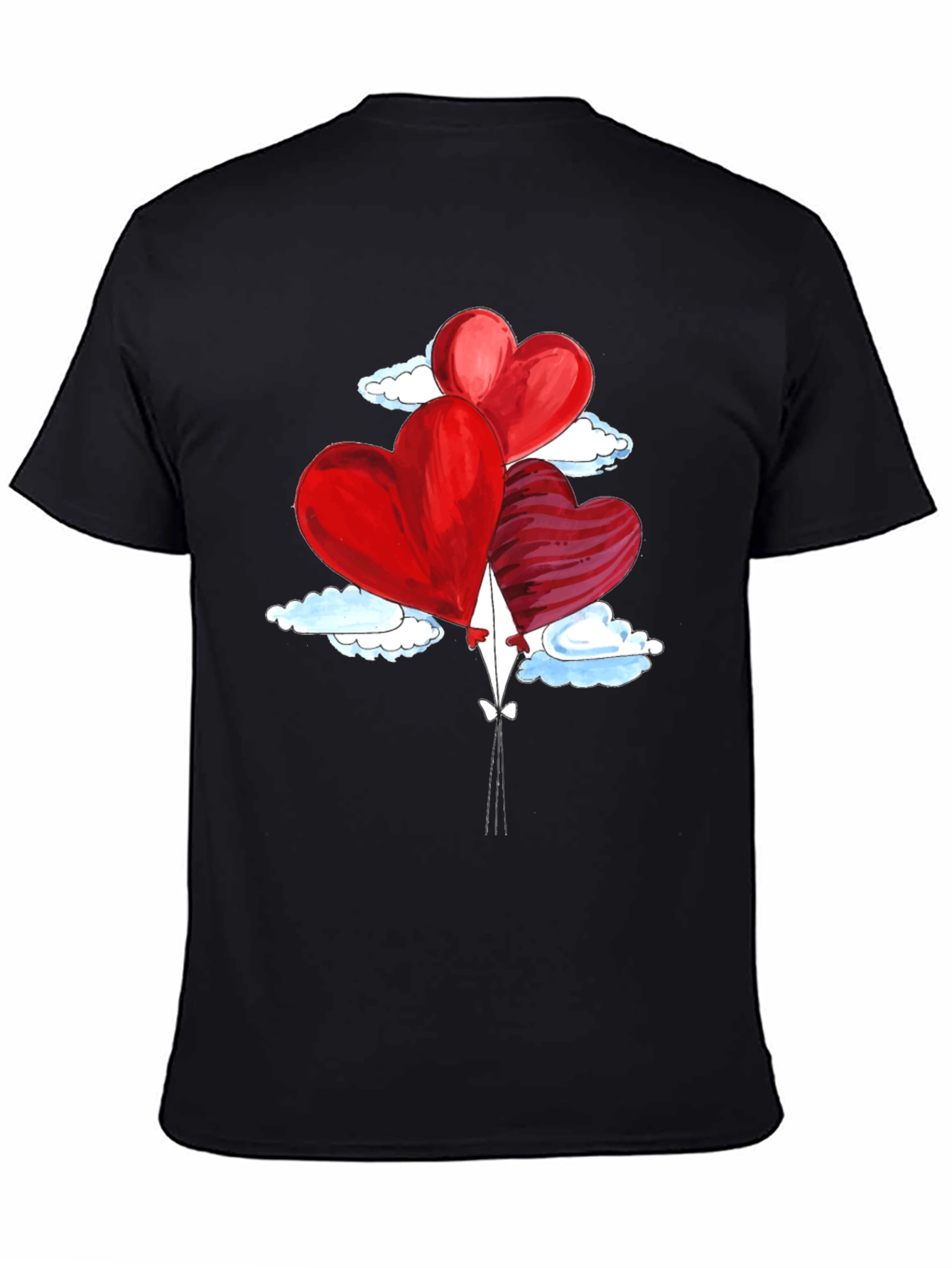 Heart Balloons Valentines T-Shirt