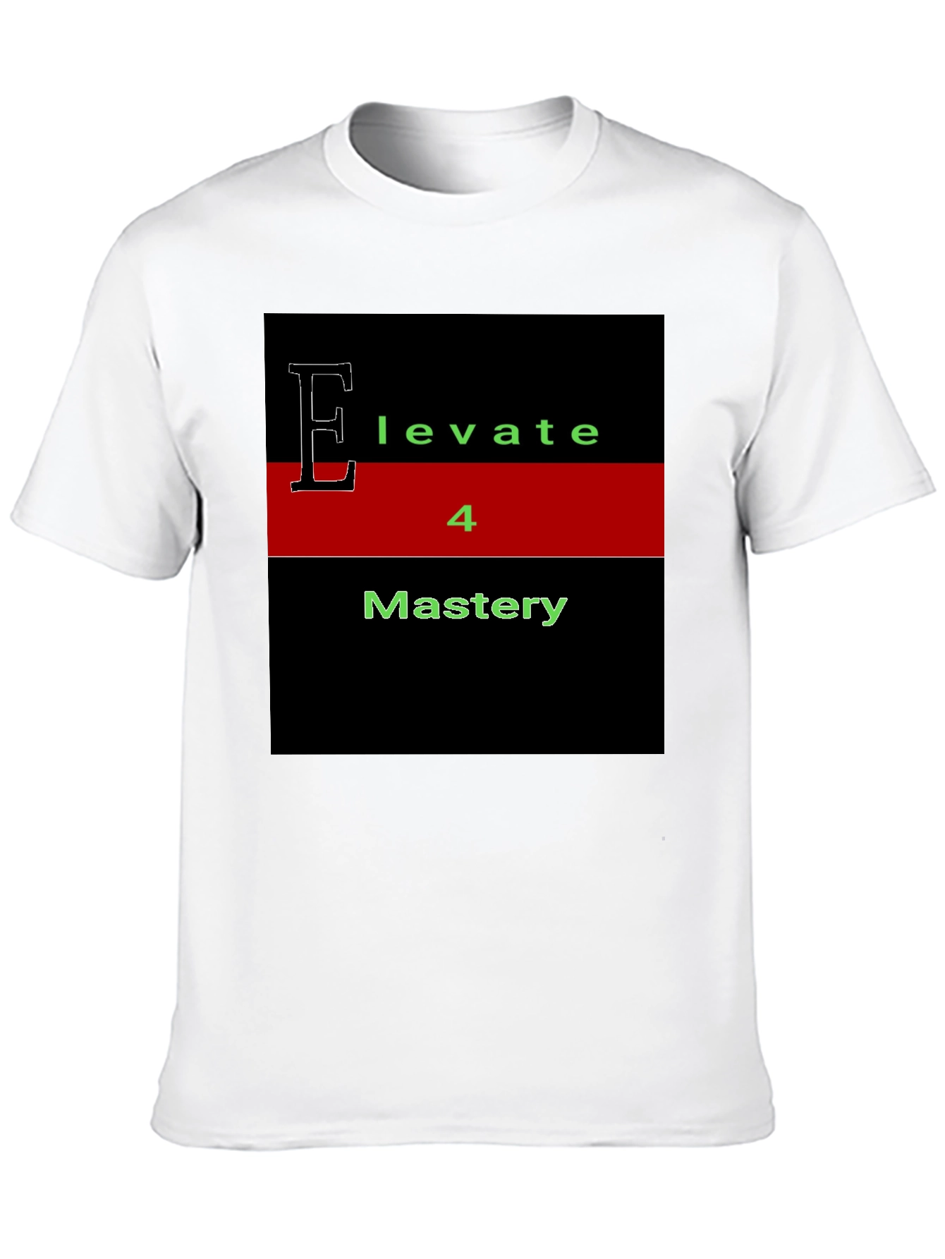 Elevate 4 Mastery T-Shirt - Black Graphic Tee