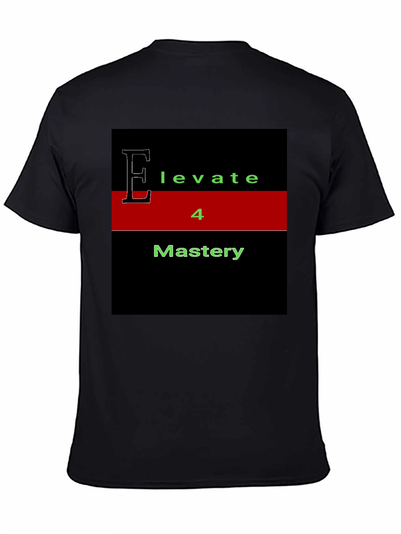 Elevate 4 Mastery T-Shirt - Black Graphic Tee