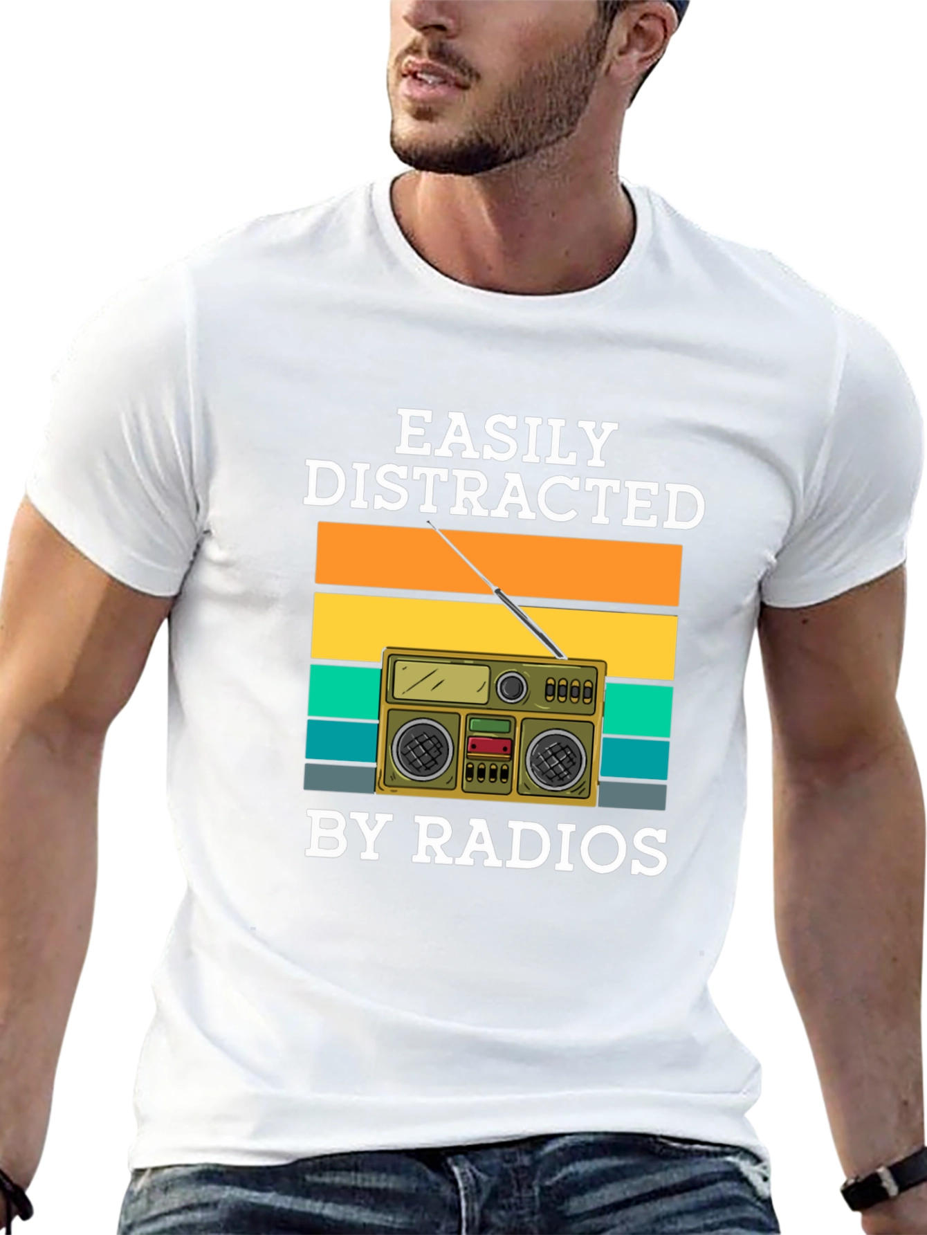 Easily Distracted By Radios T-Shirt
