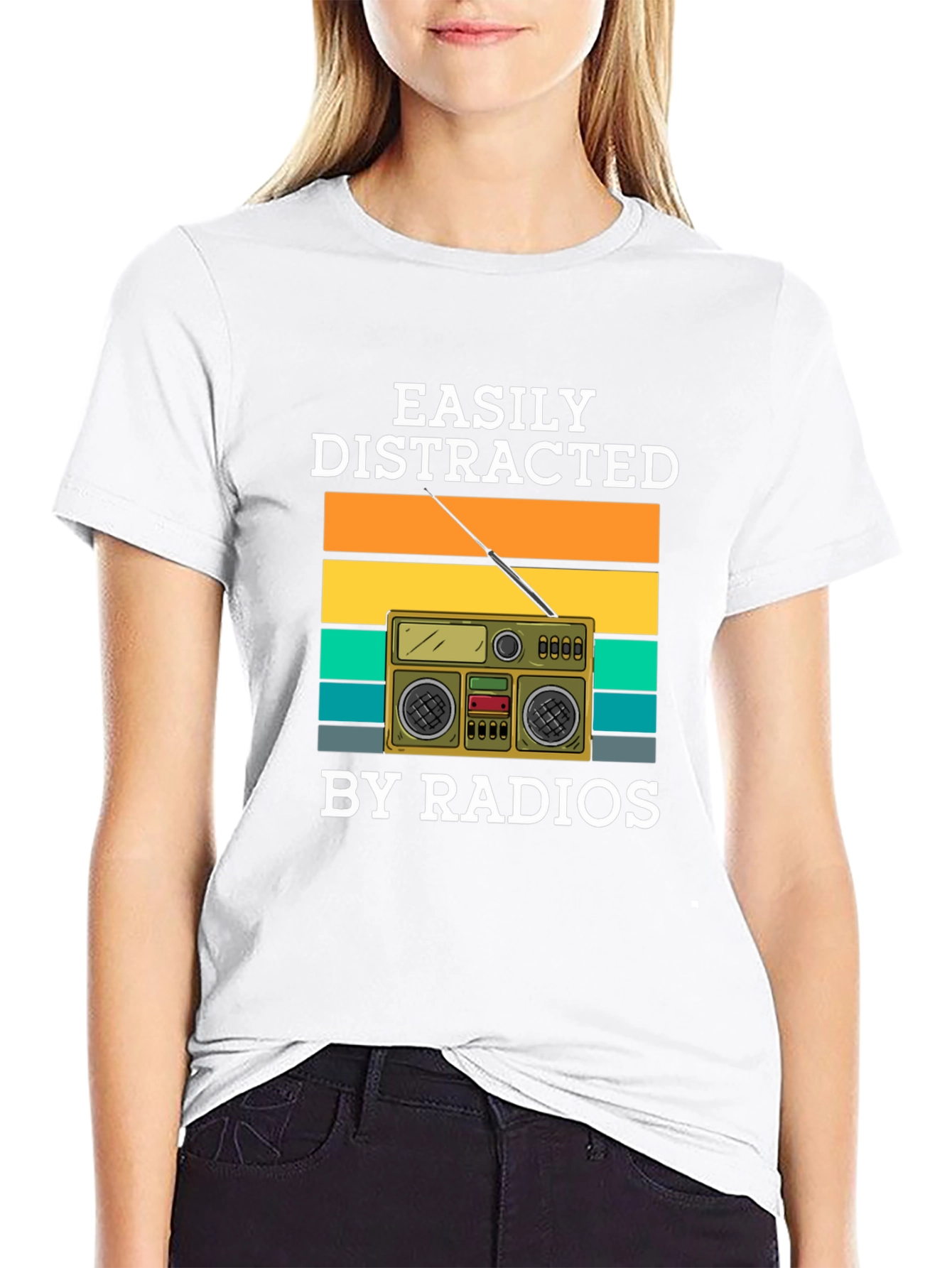 Easily Distracted By Radios T-Shirt