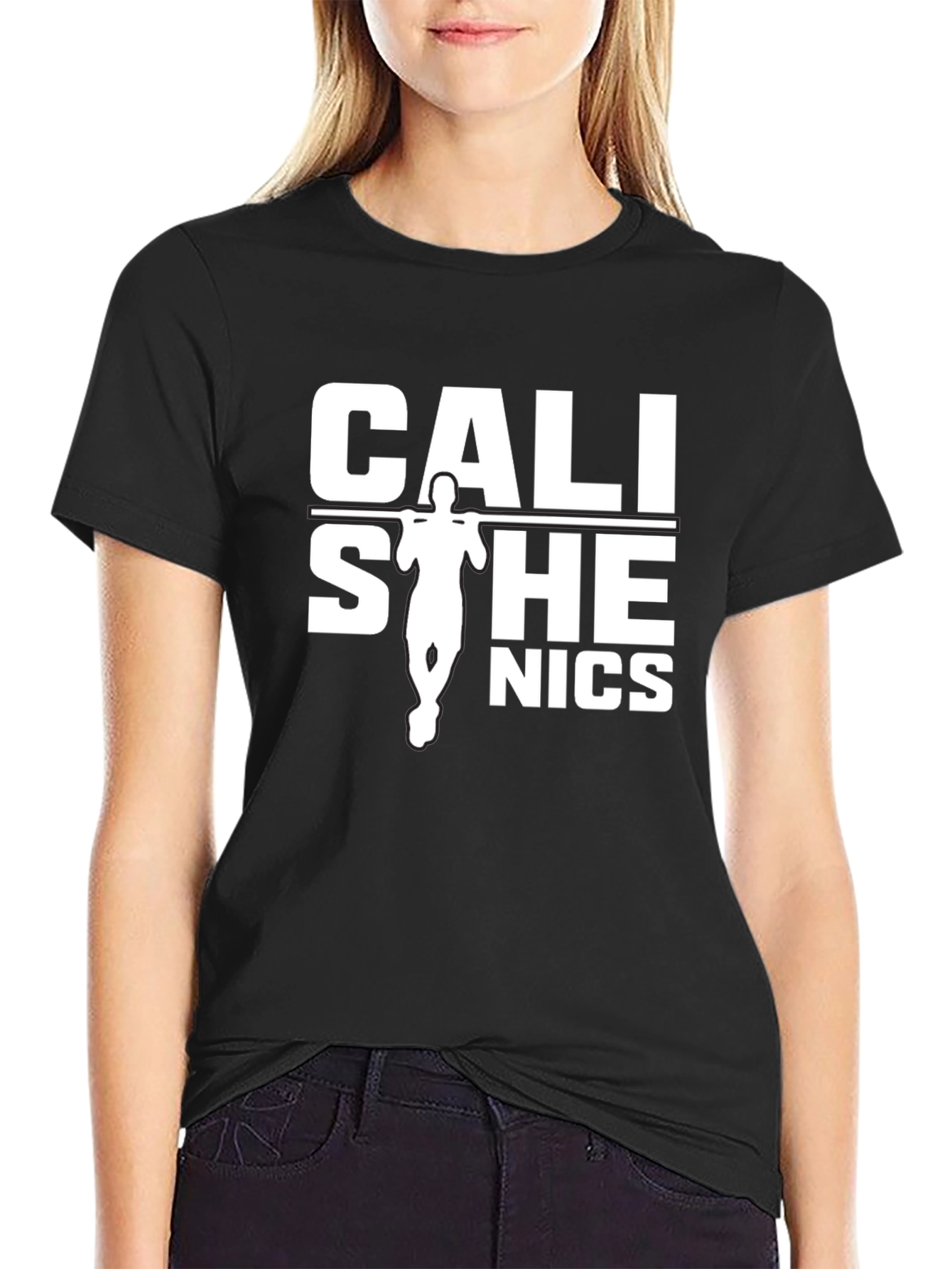 Calisthenics Black T-Shirt - Fitness Apparel
