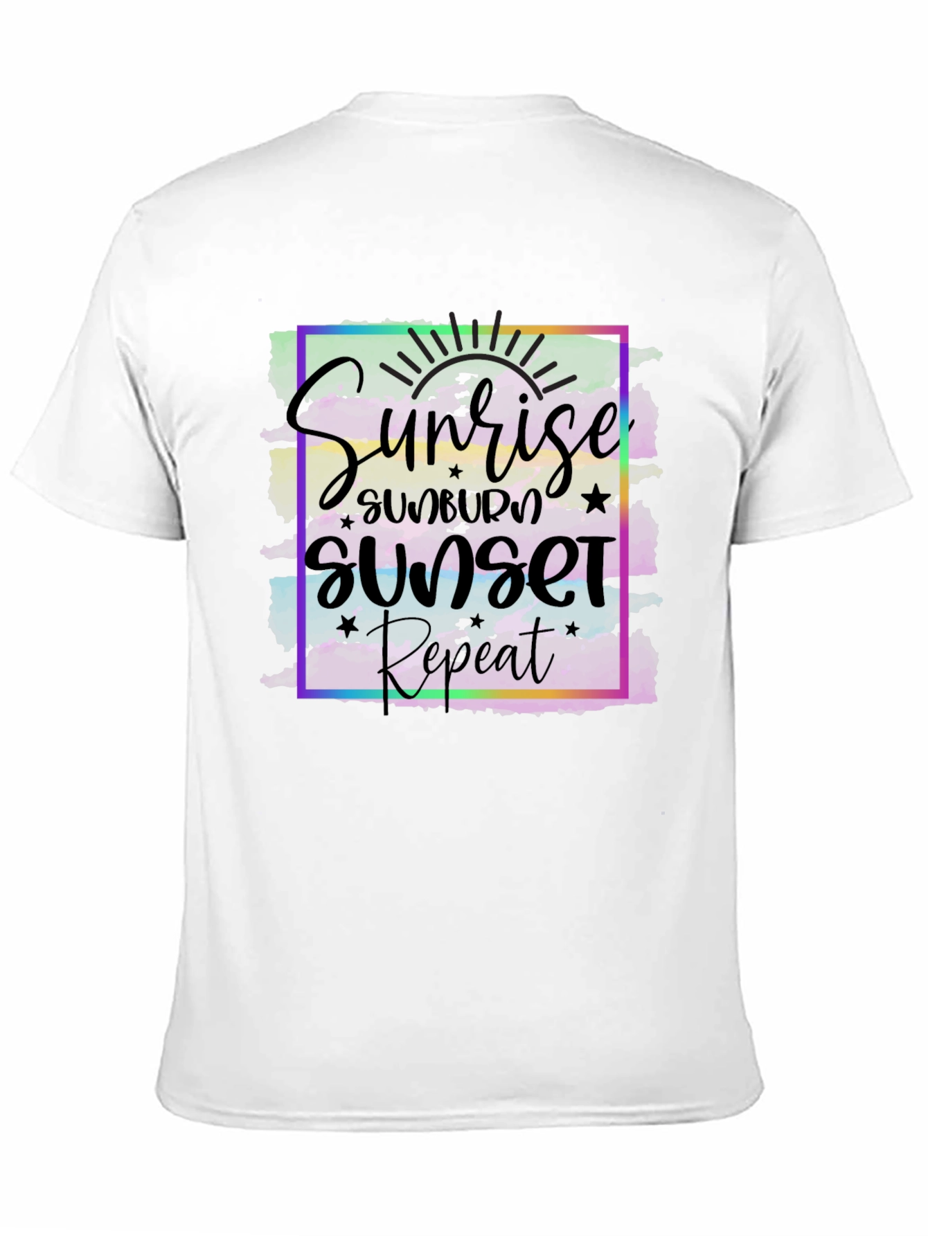 Sunrise Sunset Repeat Graphic T-Shirt