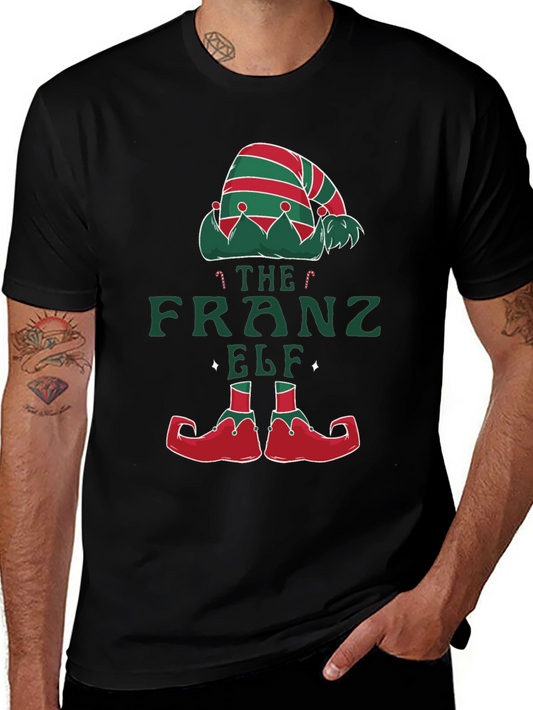 The Franz Elf T-Shirt Holiday Festive Tee