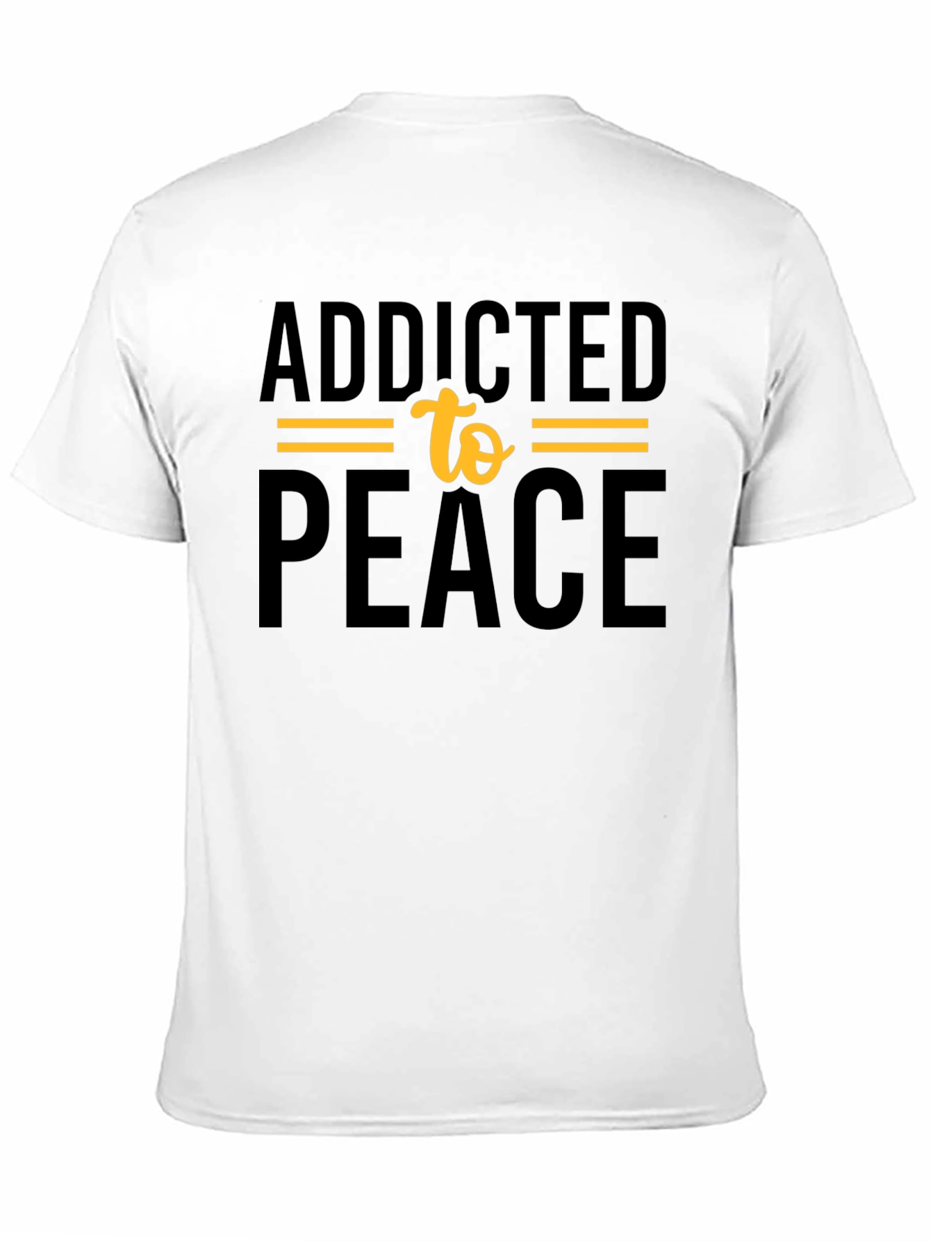 Addicted to Peace Graphic T-Shirt