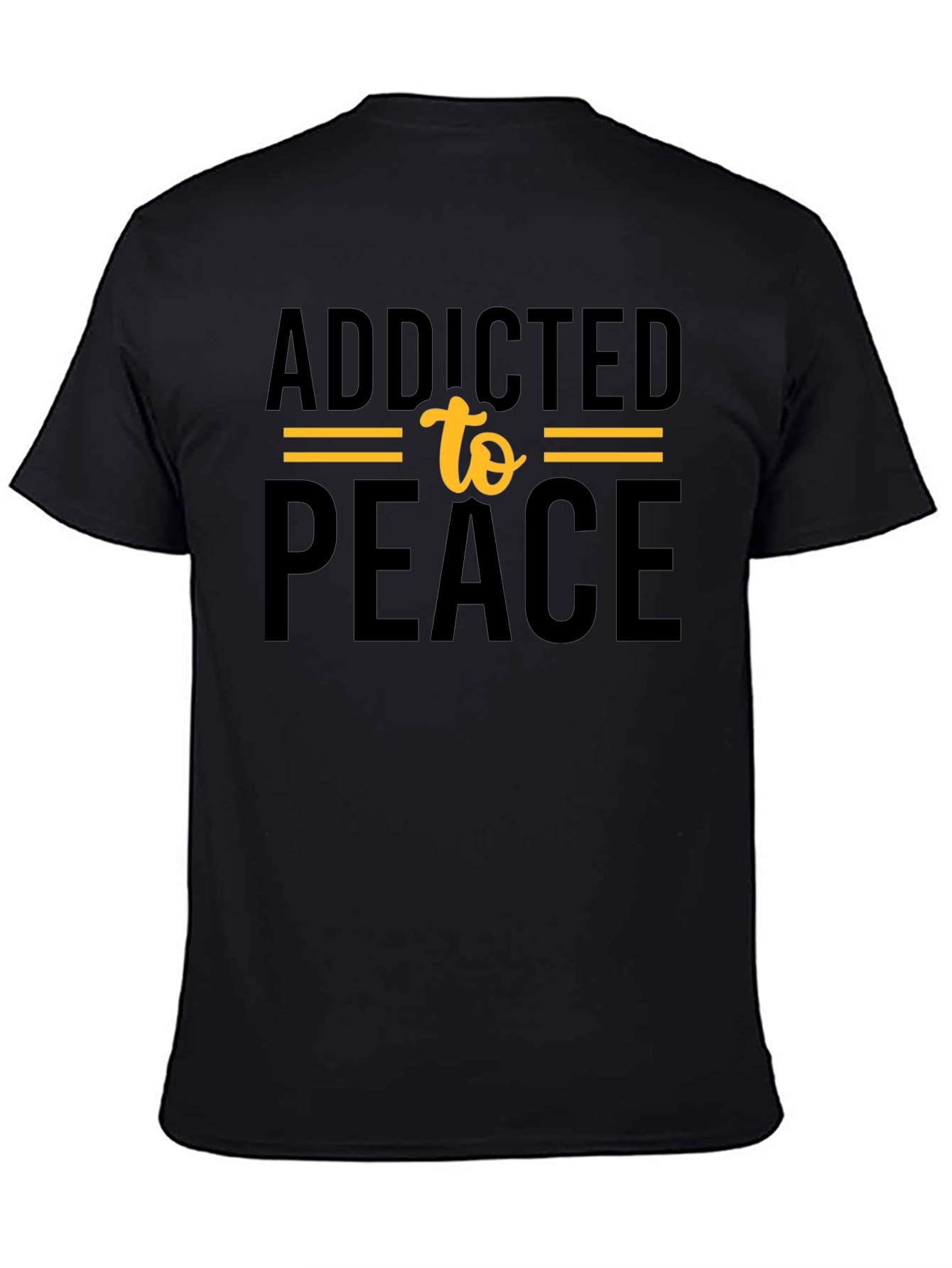 Addicted to Peace Graphic T-Shirt