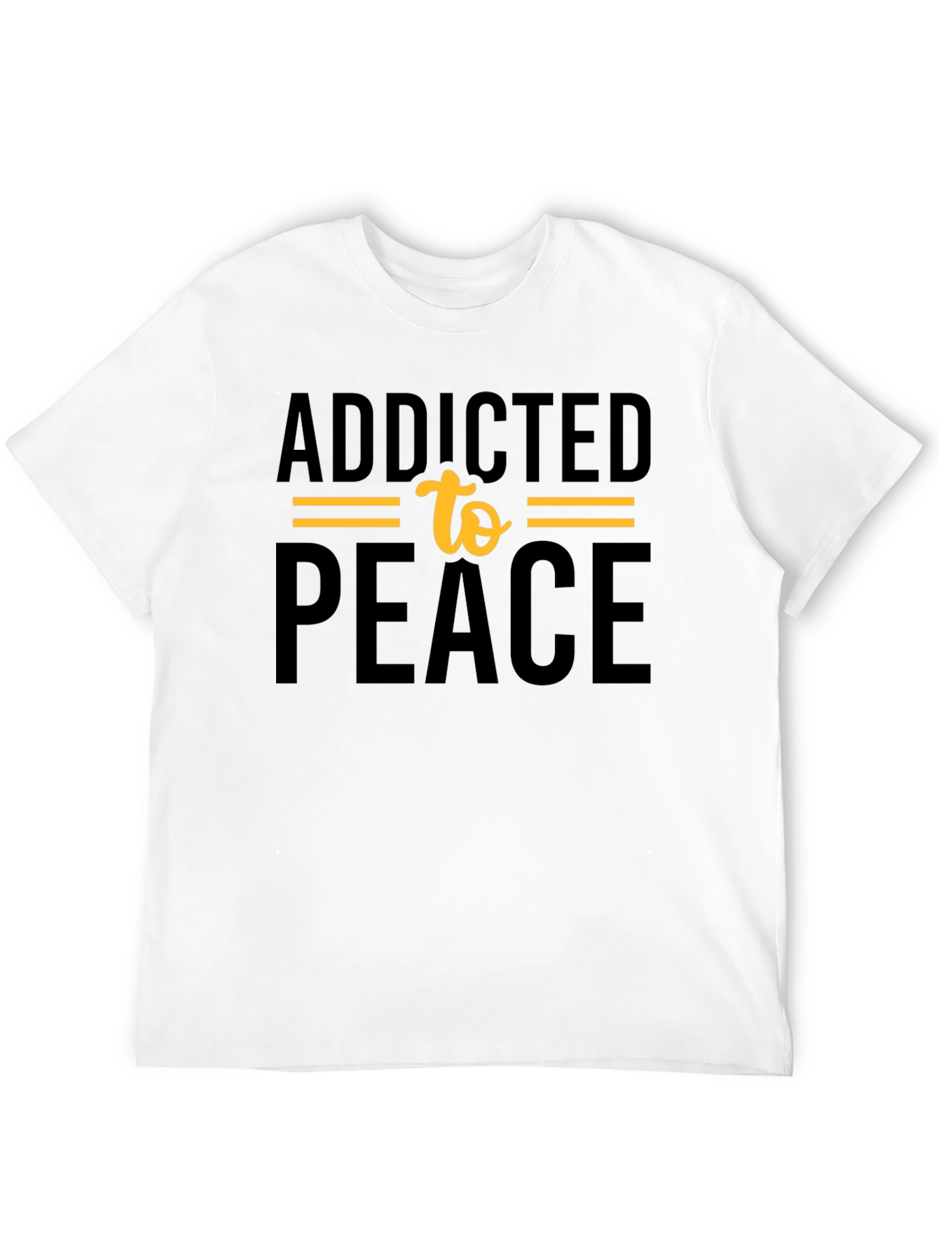 Addicted to Peace Graphic T-Shirt