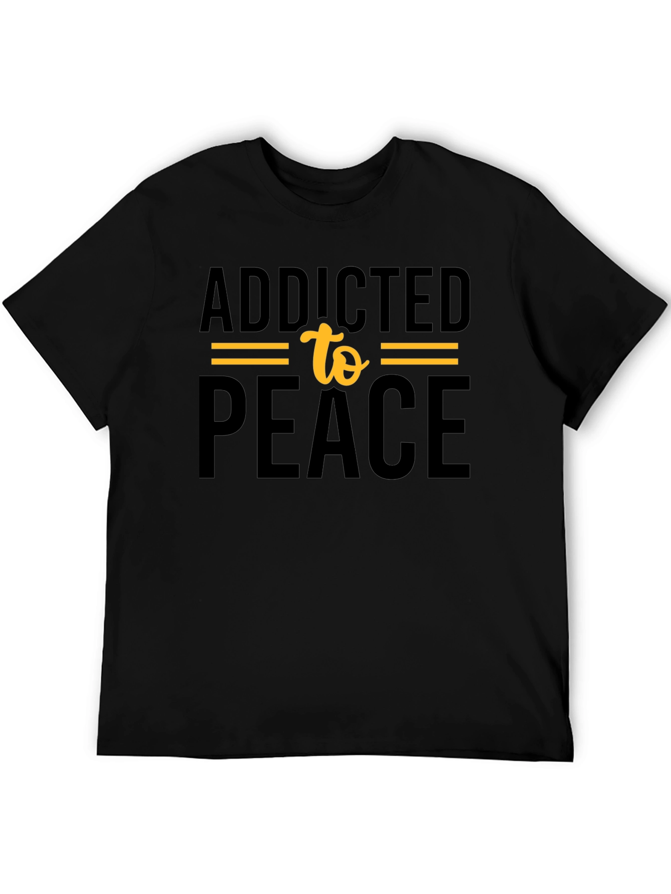 Addicted to Peace Graphic T-Shirt