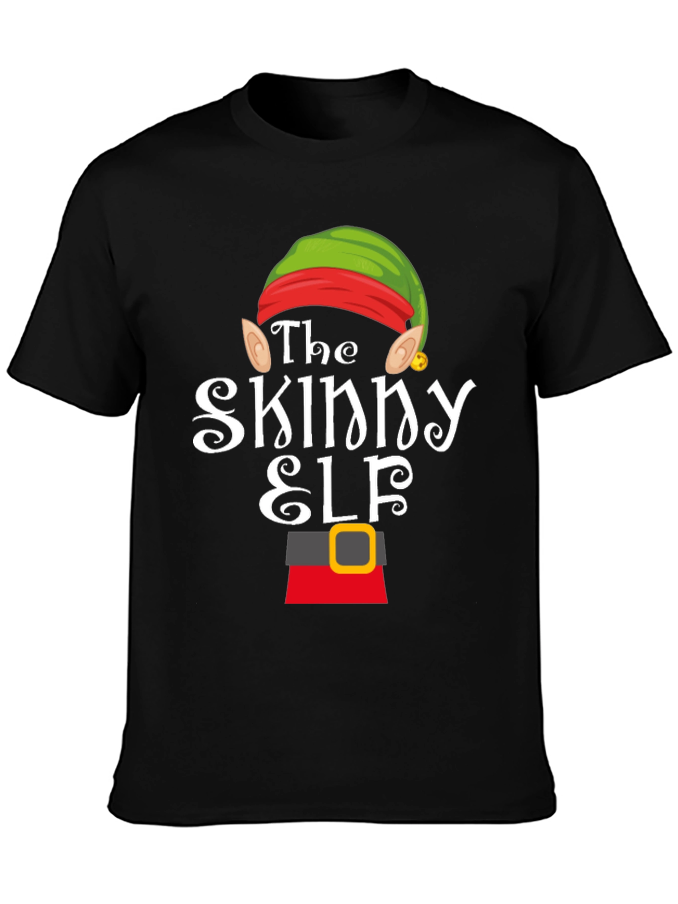 The Skinny Elf Christmas Holiday T-Shirt