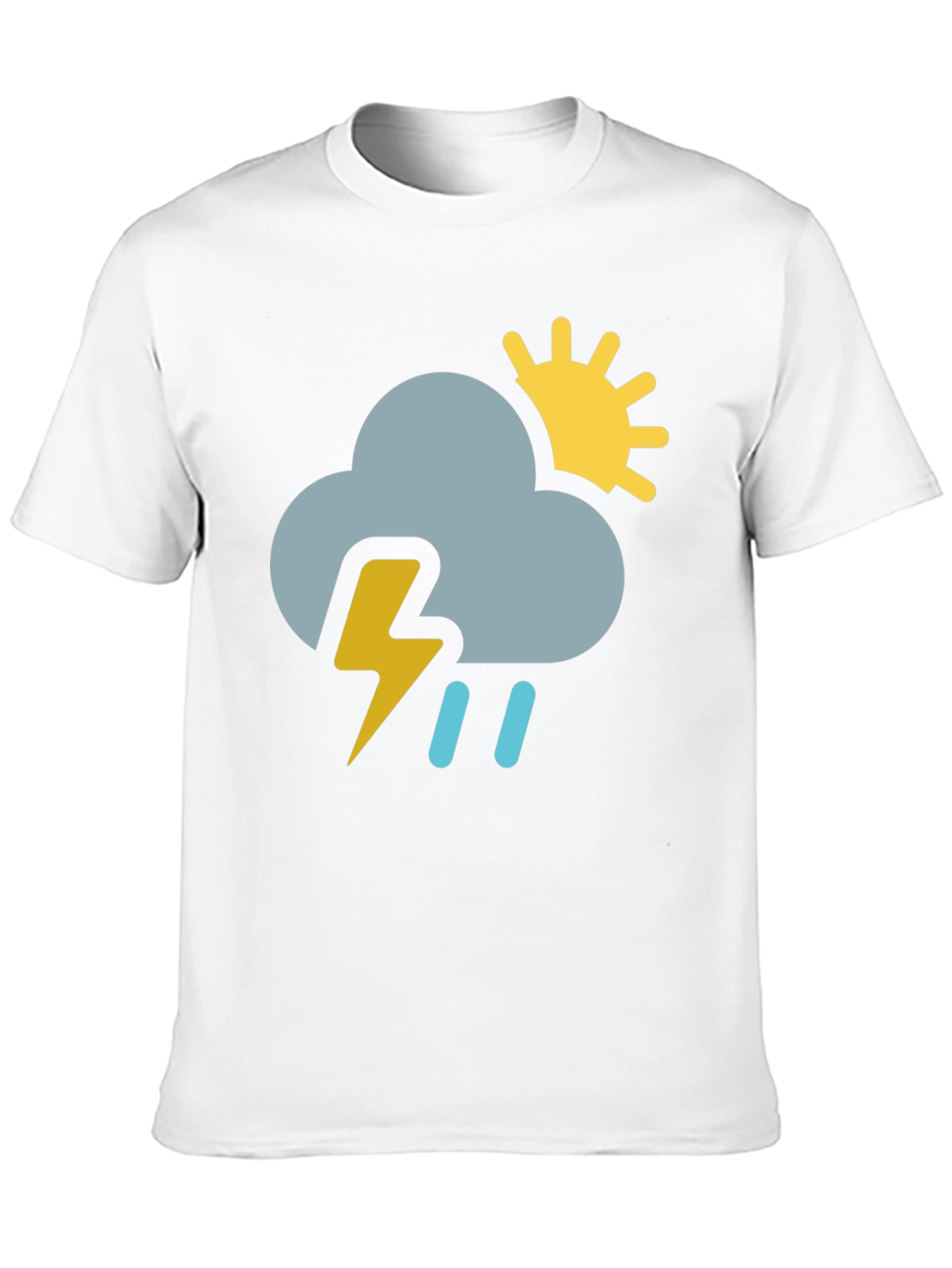 Rain or Shine Black Graphic T-Shirt