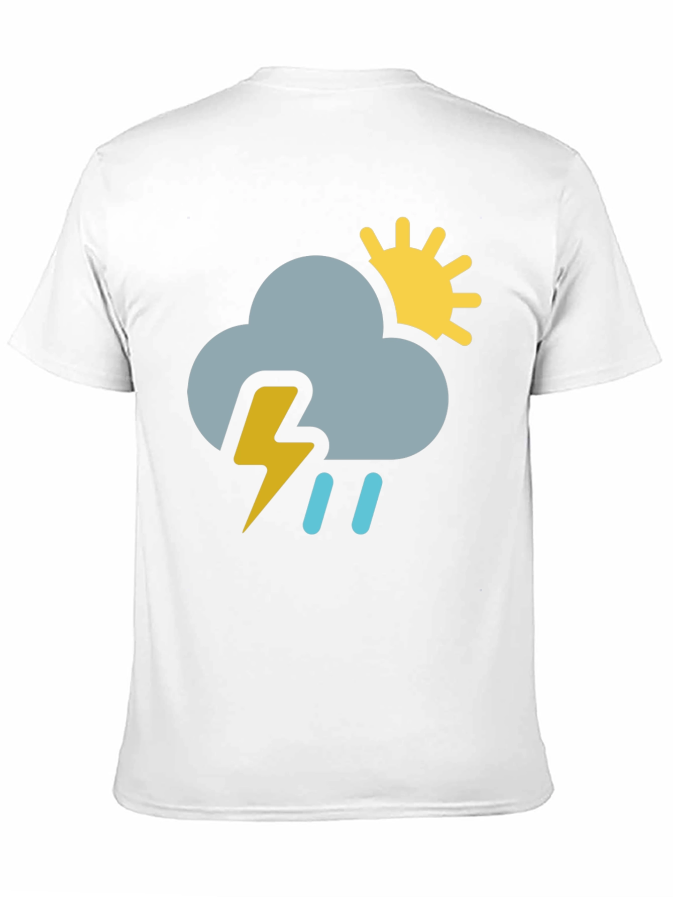 Rain or Shine Black Graphic T-Shirt