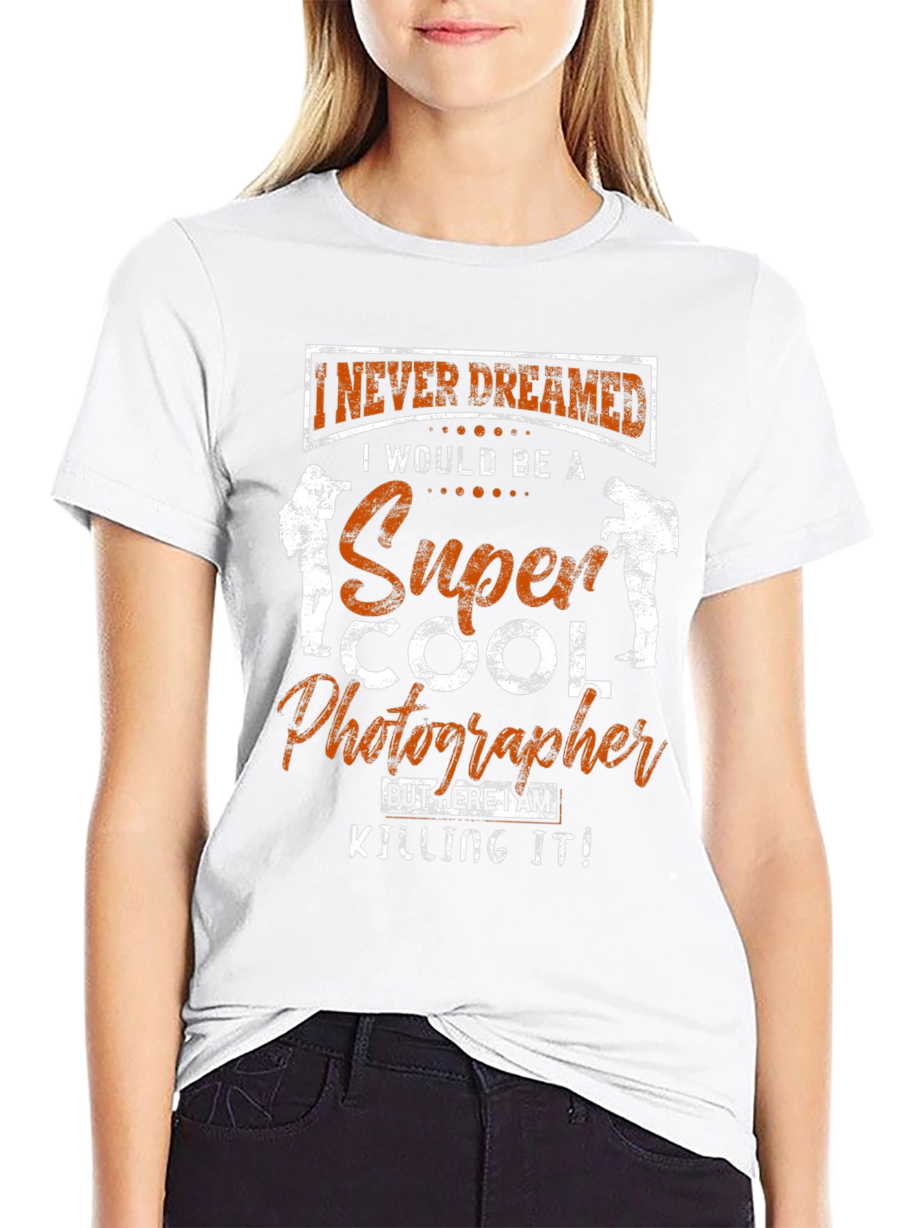 Super Cool Photographer Black T-Shirt