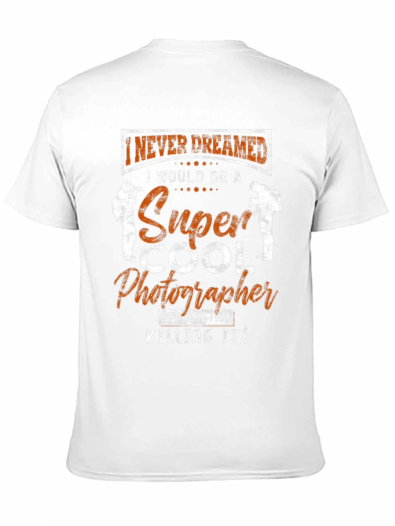 Super Cool Photographer Black T-Shirt