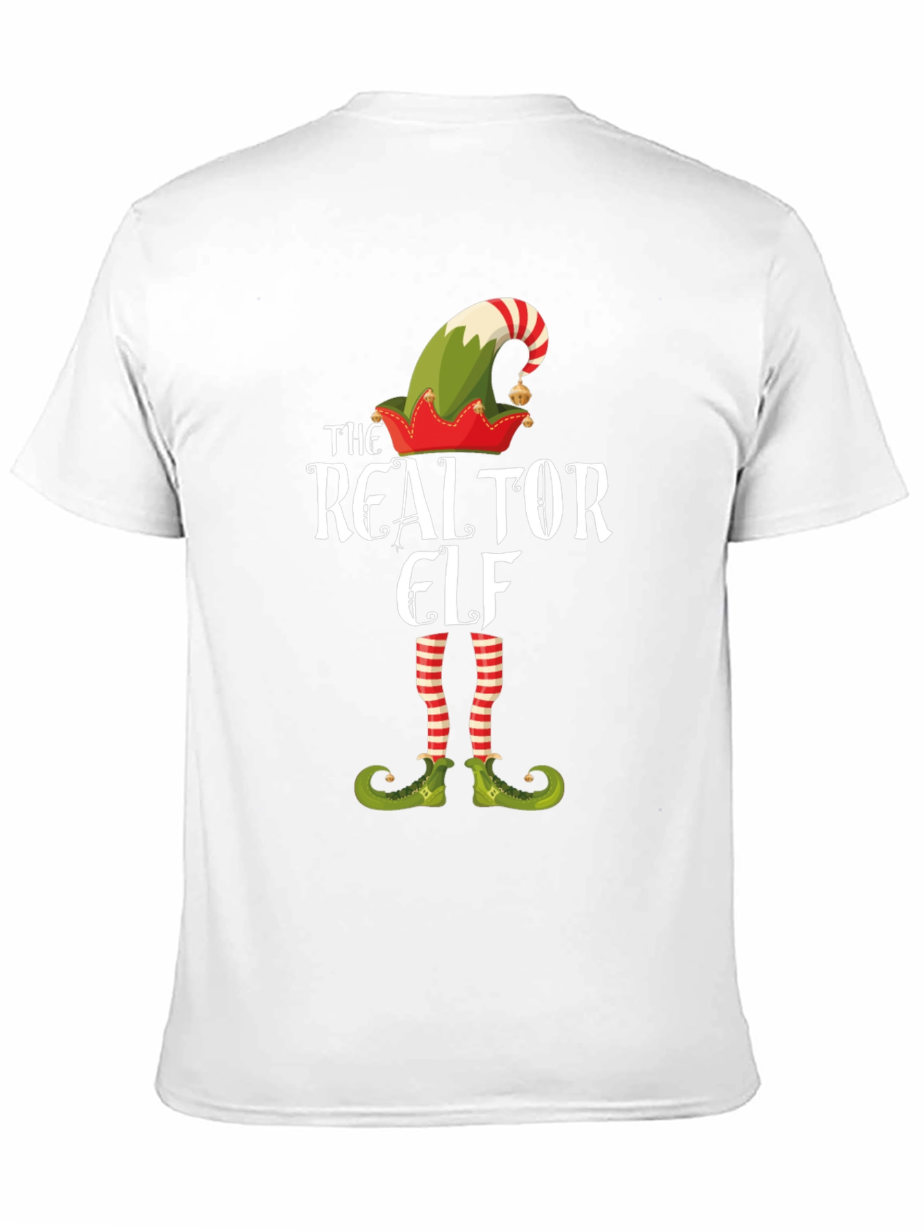 Realtor Elf Graphic Tee - Holiday Fun!