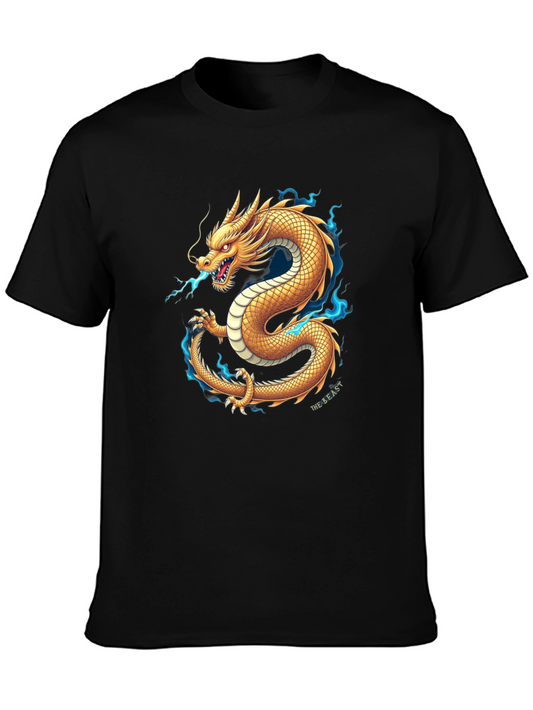 Golden Dragon T-Shirt - Unleash the Beast!