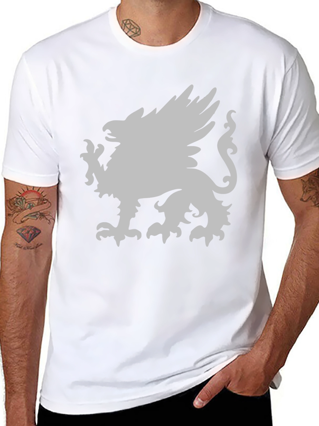 Griffin Graphic Tee - Classic Black
