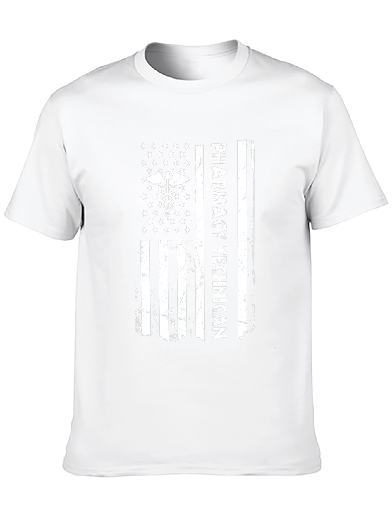 Pharmacy Technician American Flag T-Shirt