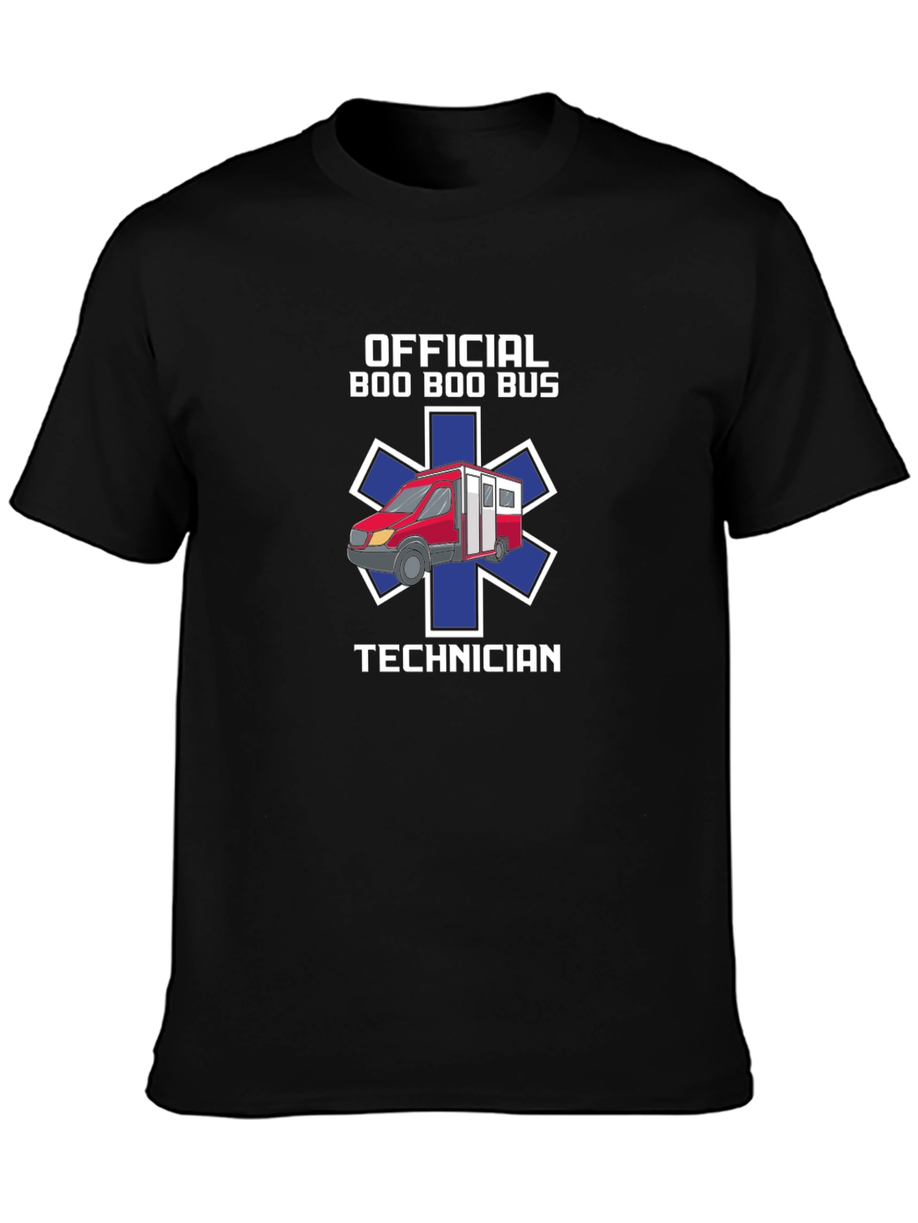 Boo Boo Bus Technician Graphic T-Shirt