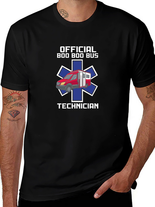 Boo Boo Bus Technician Graphic T-Shirt