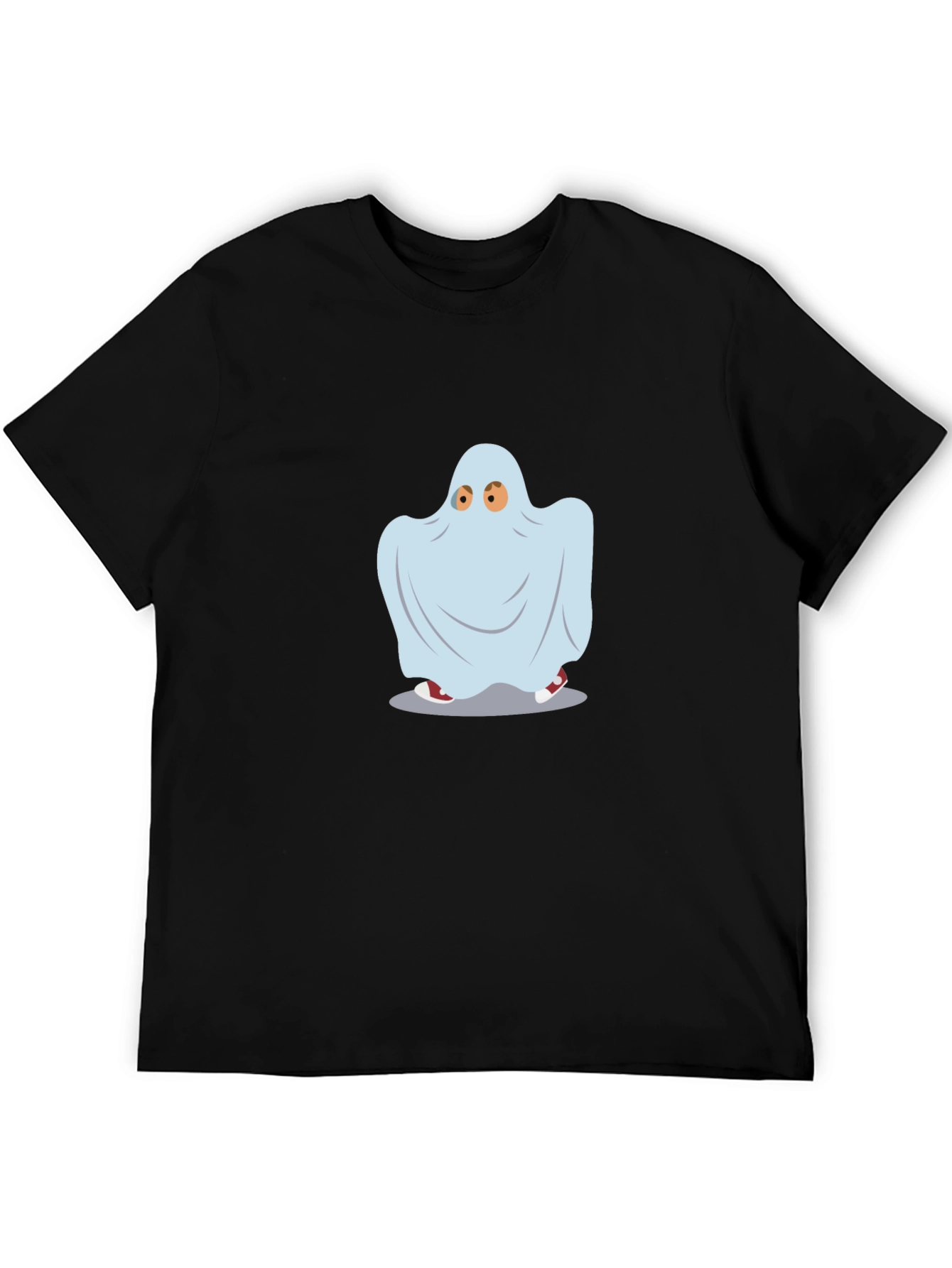 Ghost Costume Graphic Tee - Spooky Season Style