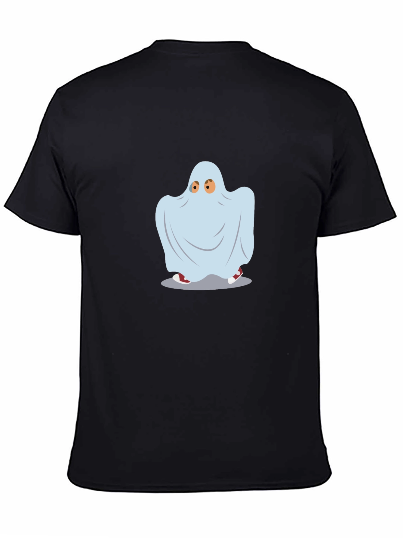 Ghost Costume Graphic Tee - Spooky Season Style